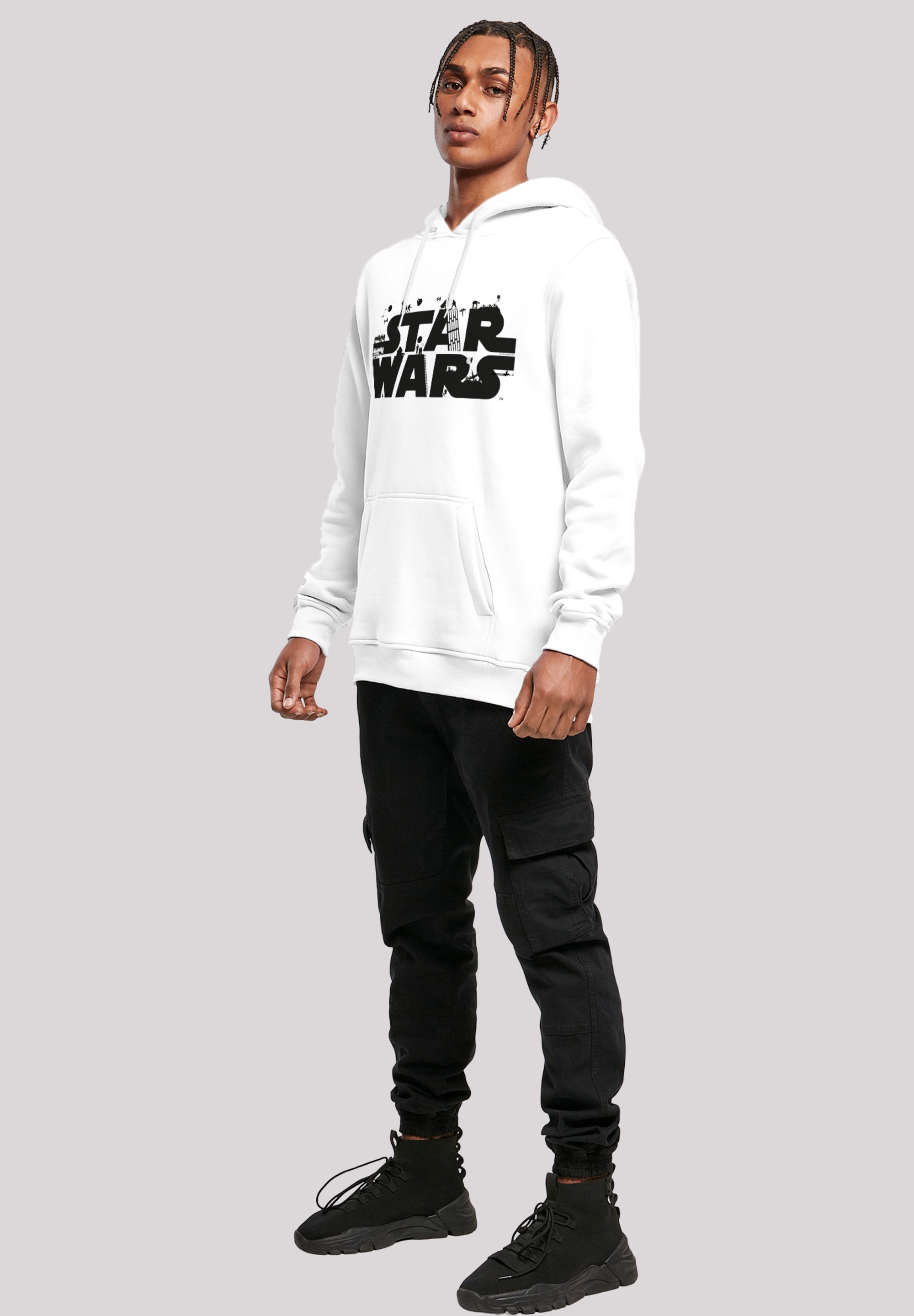 F4NT4STIC Sweatshirt »Star Wars Minimalist Logo«, Herren,Premium Merch,Slim-Fit,Kapuzenpullover,Bedruckt