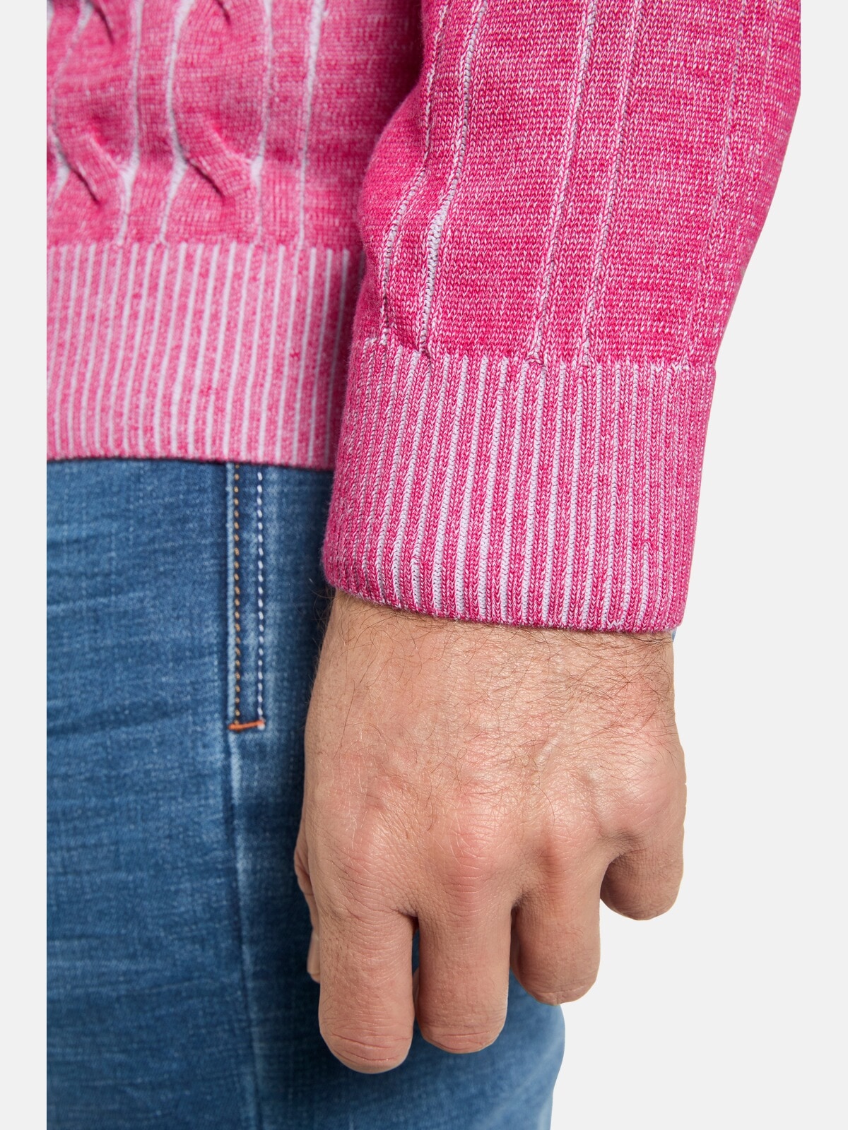 Babista V-Ausschnitt-Pullover »Pullover CARIELLO«, (1 tlg.), im stilvollen Strickmuster