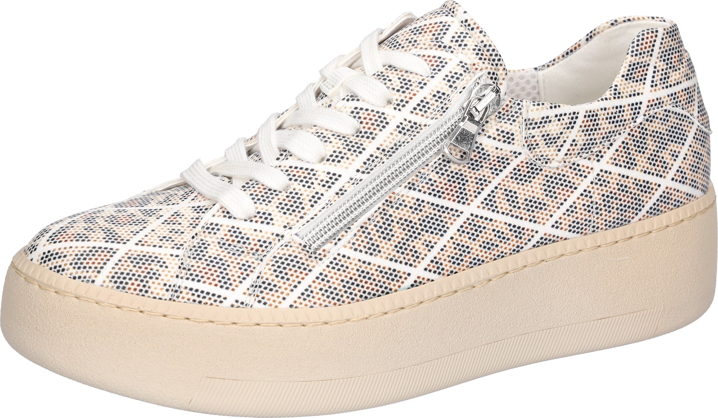 Waldläufer Plateausneaker Schnürschuh, Halbschuh, Freizeitsneaker in trendiger Optik