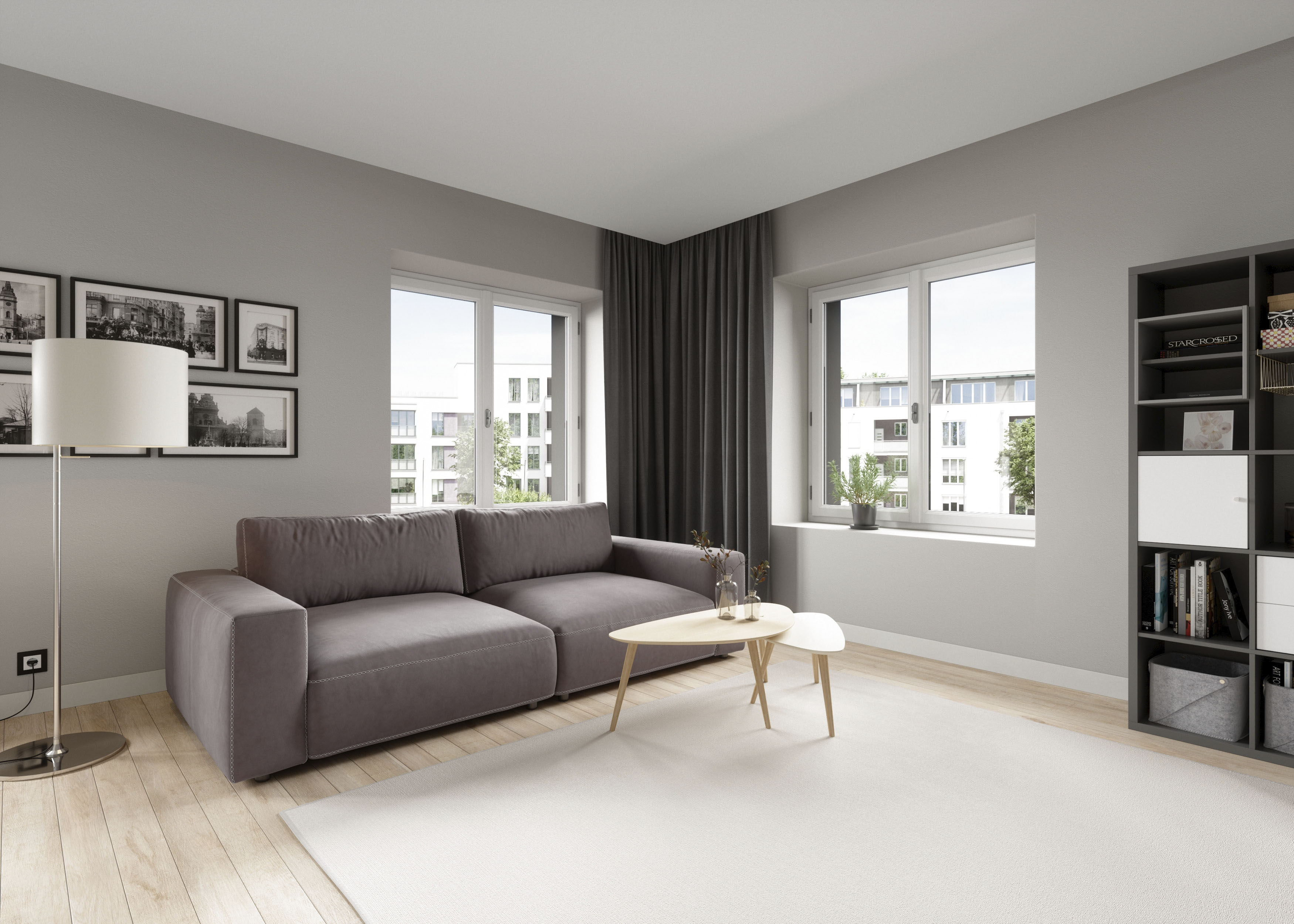 Musterring Big-Sofa "LUCIA Mega Sofa, hoher Sitzkomfort, Breite 252cm, Kontrastnaht" in vielen Qualitäten und 4 unterschiedlichen Nähten, 2,5-Sitzer