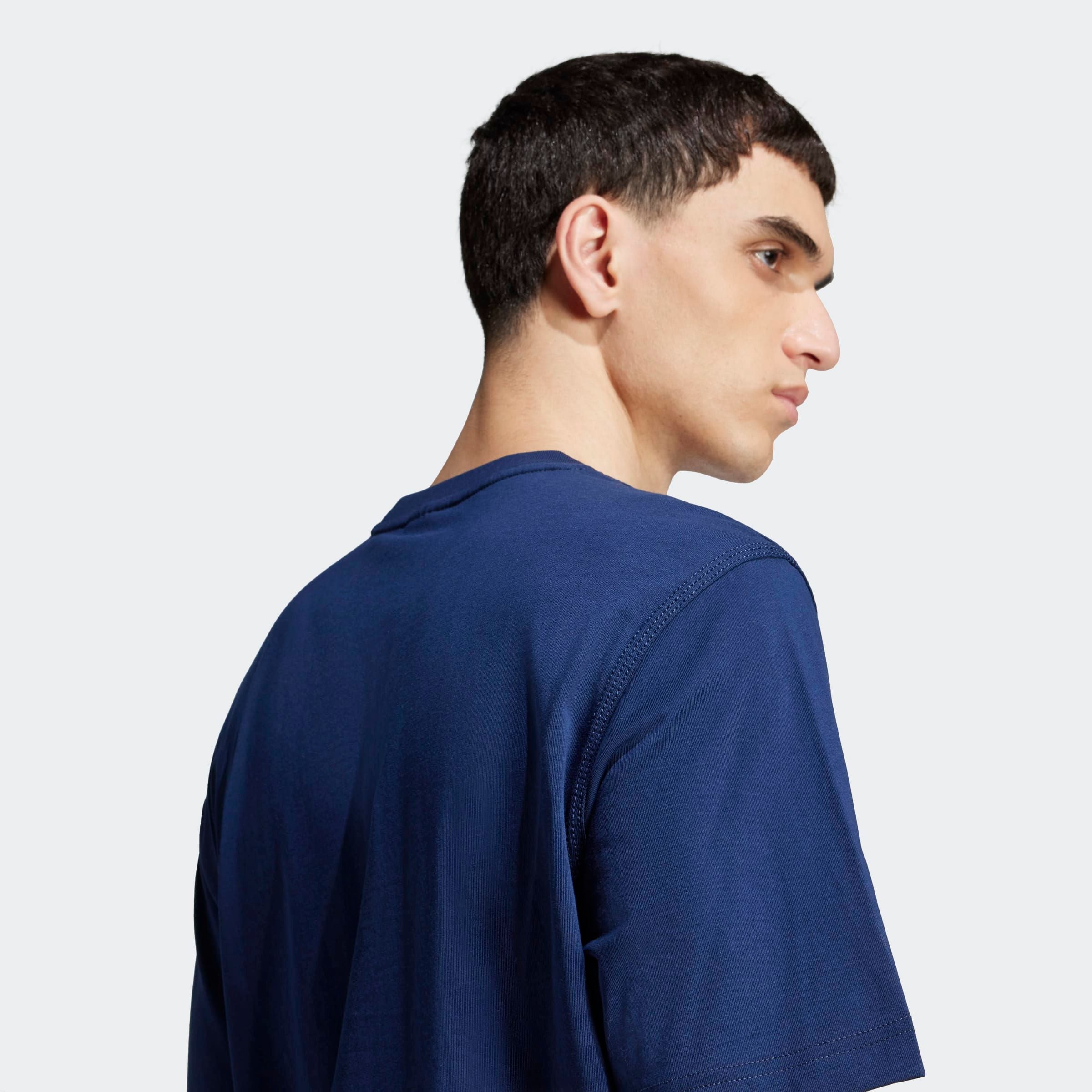 adidas Originals T-Shirt »TREFOIL ESS TEE«, drei Streifen Essentials Shirt mit Trefoil Logo