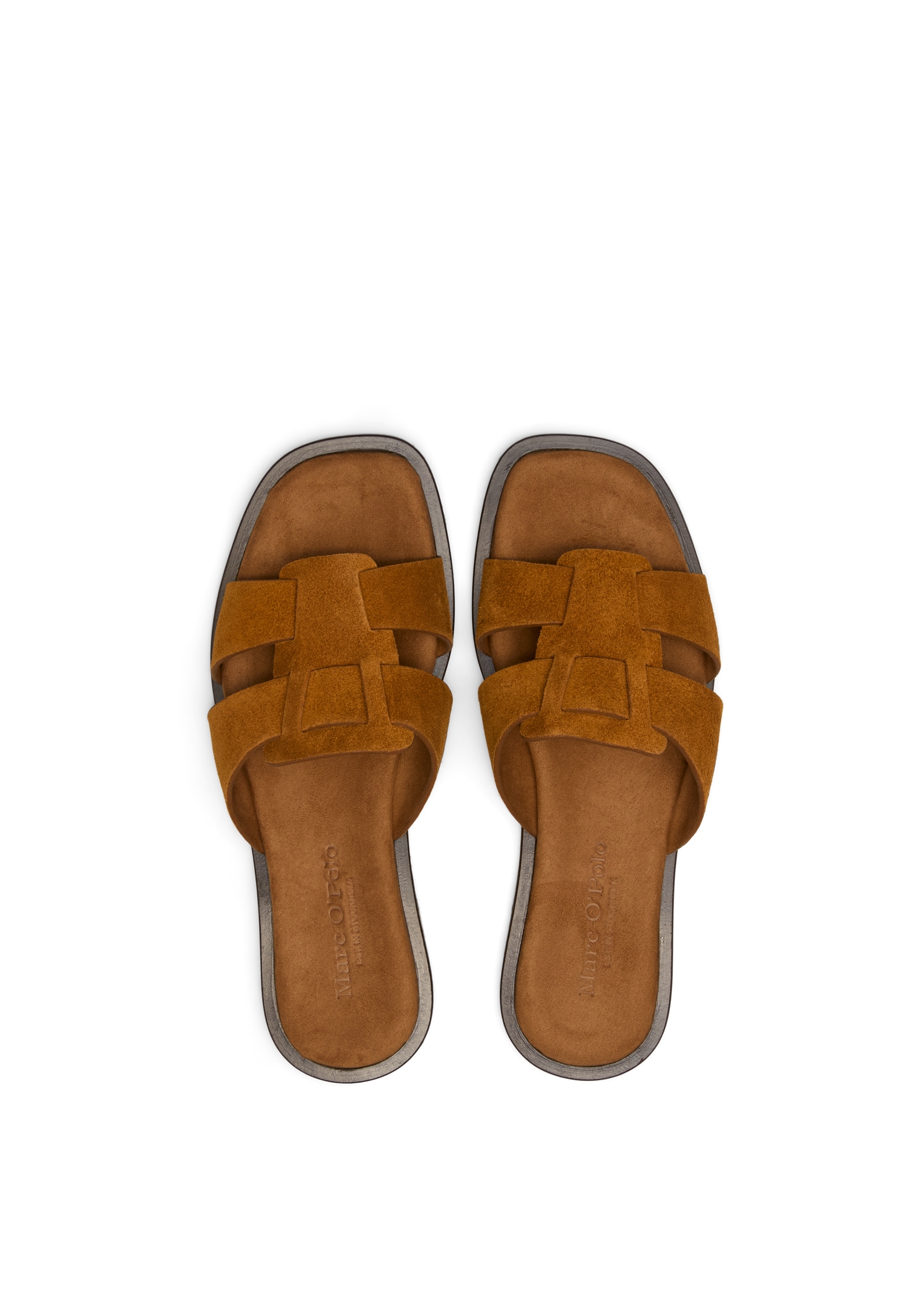 Marc O'Polo Sandale »aus weichem Veloursleder«
