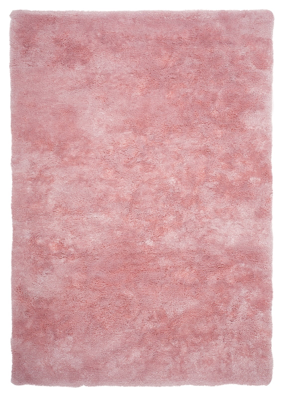 Kayoom Hochflor-Teppich "Dolphin 500" rechteckig 35 mm Höhe Hochflor, Modernes Muster, Uni, Fußbodenheizungsgeeignet, Wohnzimmer