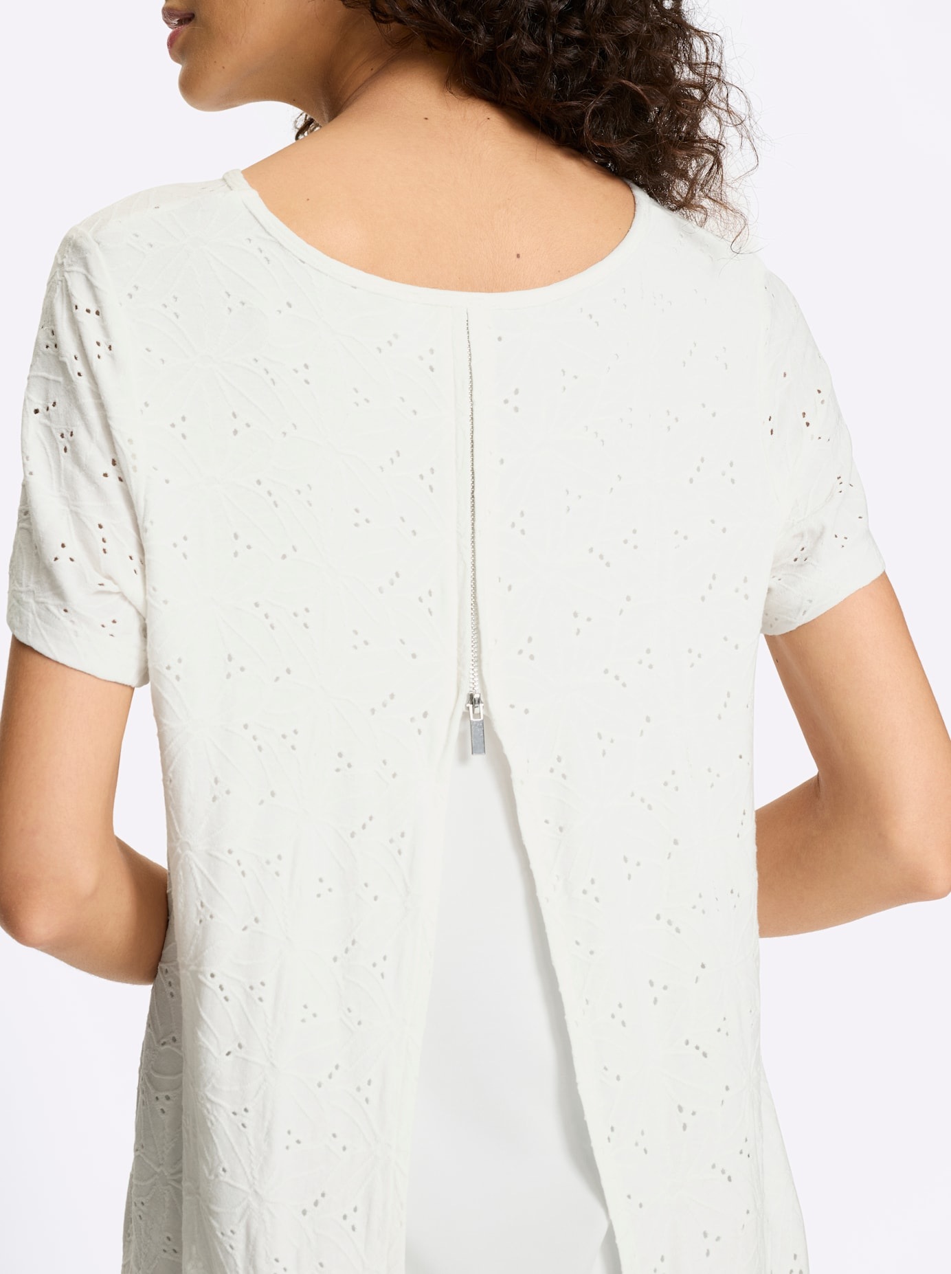 HEINE Shirt T-Shirt Ecru 34 6