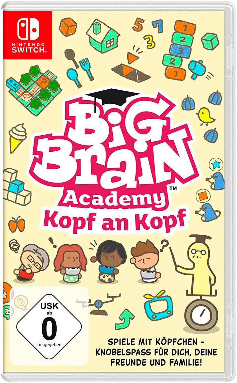 Nintendo Switch Spielekonsole »Switch + Big Brain Academy: Kopf an Kopf + Everybody 1-2-Switch!«