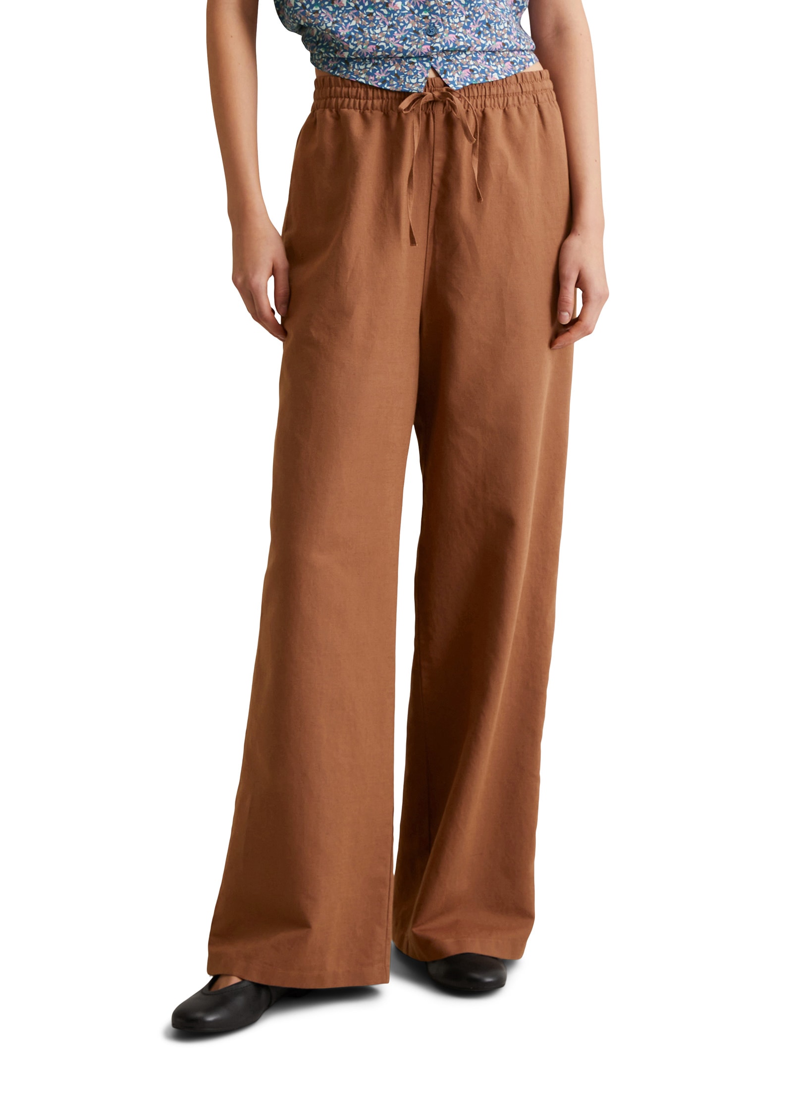 Marc OPolo DENIM Chinohose "aus Baumwolle-Leinen-Mix" günstig online kaufen