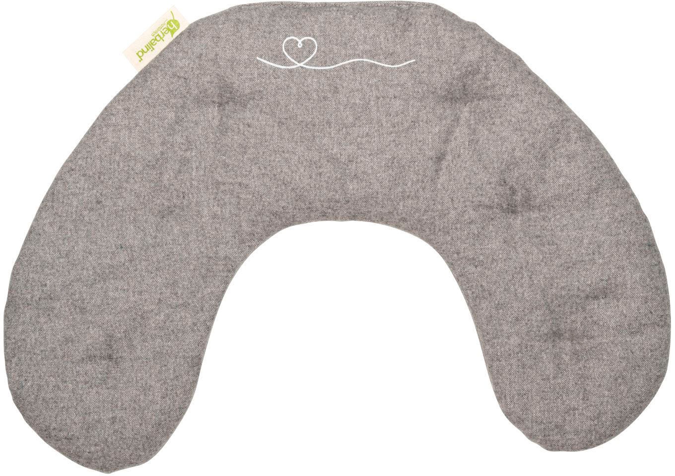 Nackenhörnchen HERBALIND, B:30cm H:2cm L:40cm, beige, Bezug: 100% Baumwolle, Funktionskissen, "4063", Getreide 30x40 cm