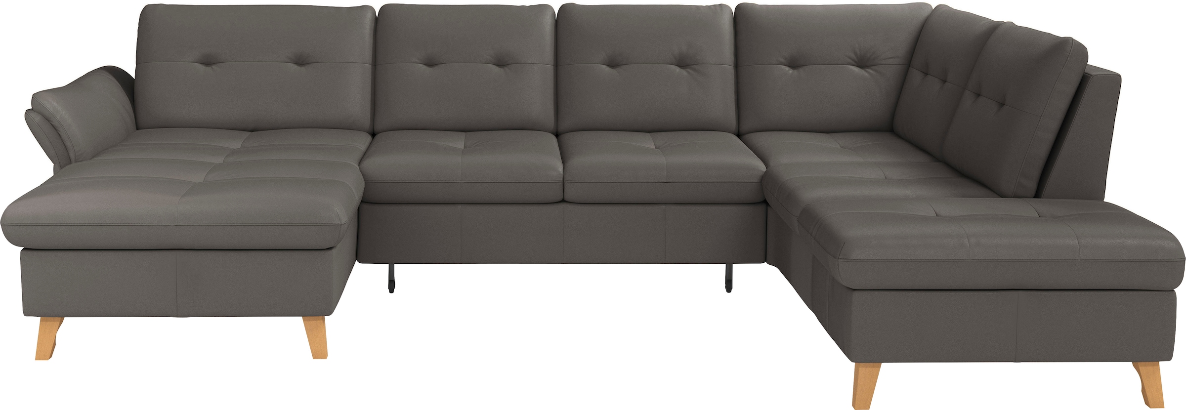 sit&more Wohnlandschaft "Göteborg" inkl. Sitztiefenverstellung, wahlweise mit Bettfunktion & Bettkasten