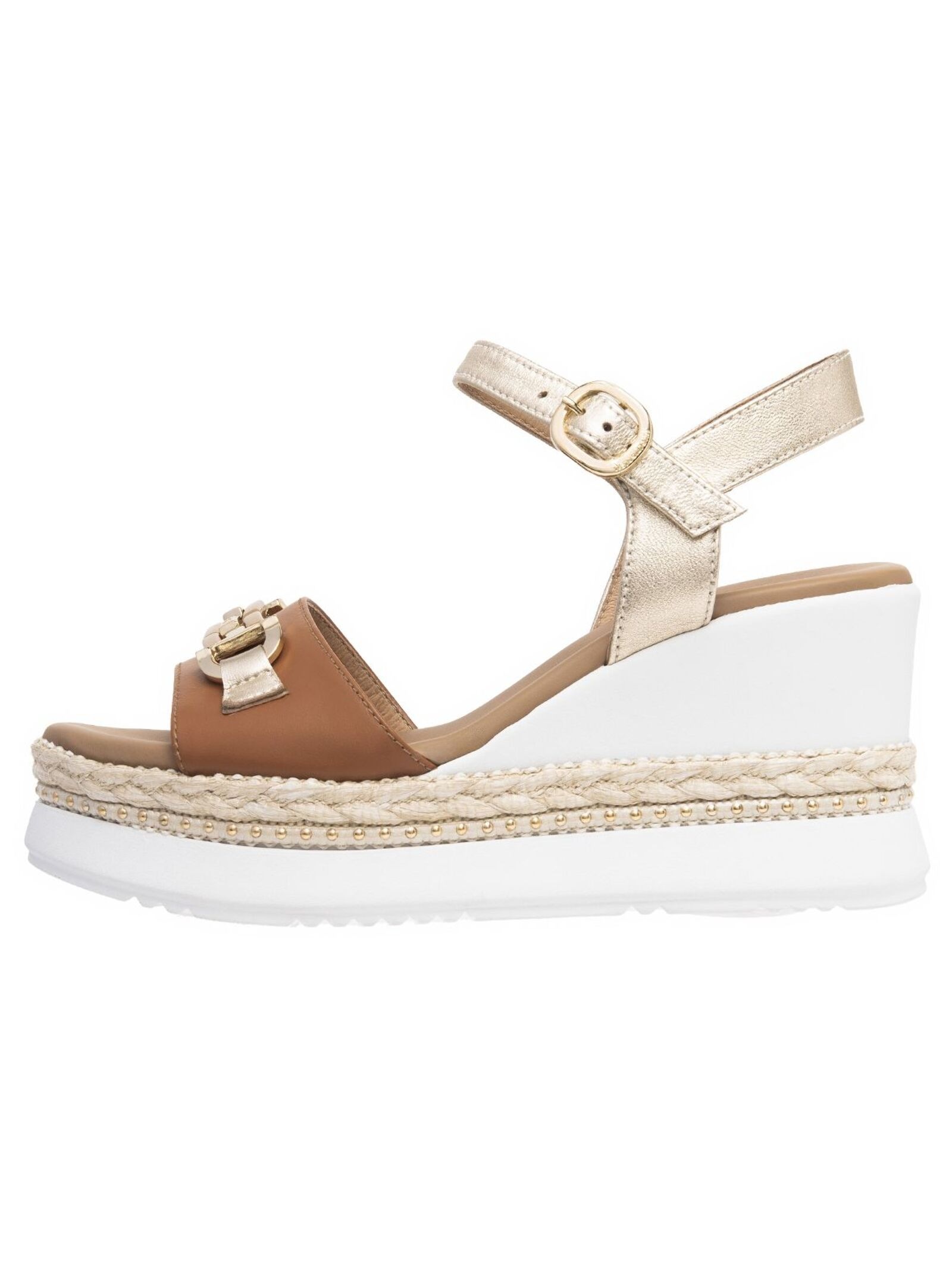 Nero Giardini Keilsandalette »Nero Giardini Sandalen Leder«