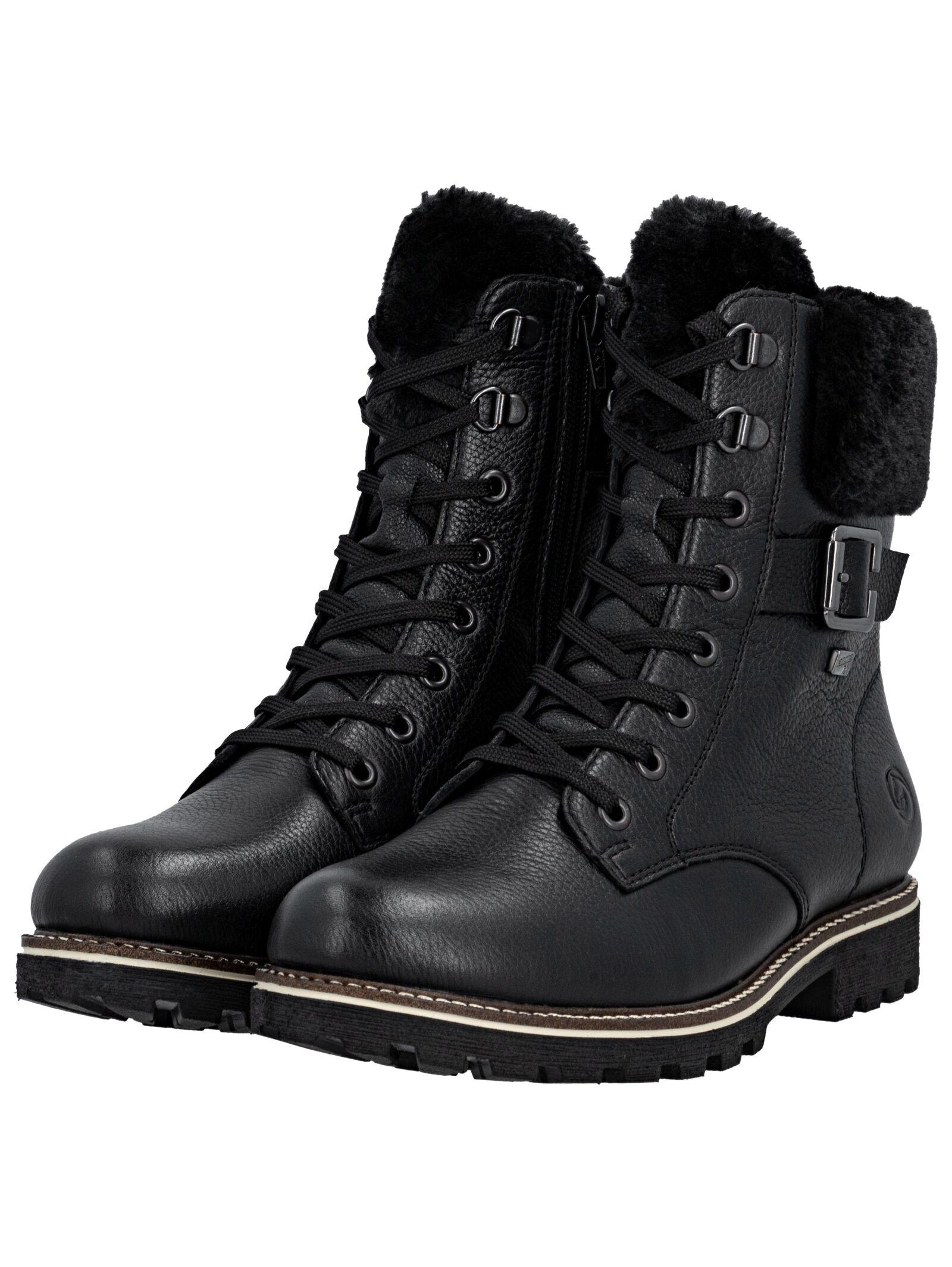 Remonte Schnürstiefelette »Remonte Stiefelette Leder/Textil«