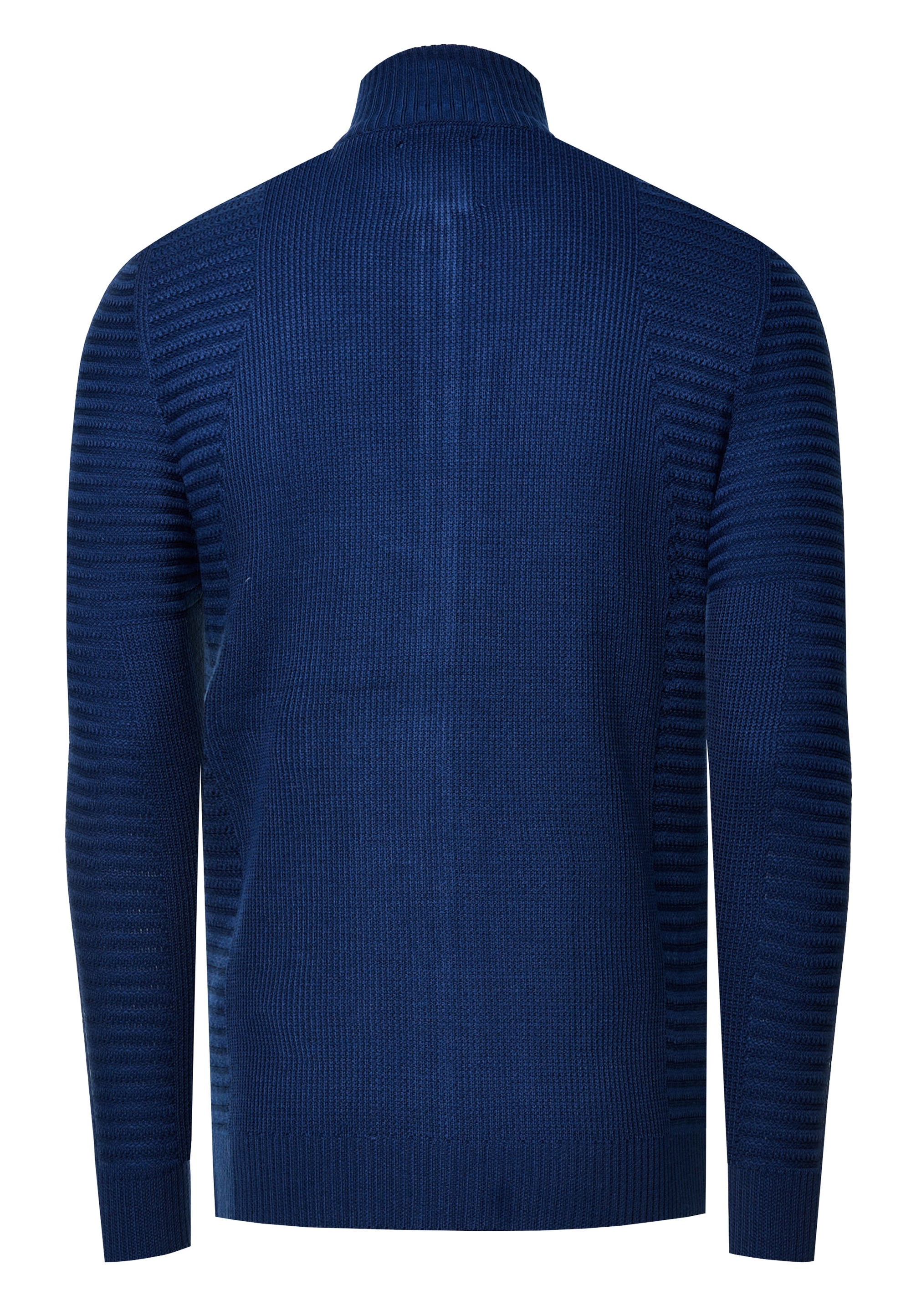 Rusty Neal Strickjacke »Knitwear« mit klassischem Stehkragen