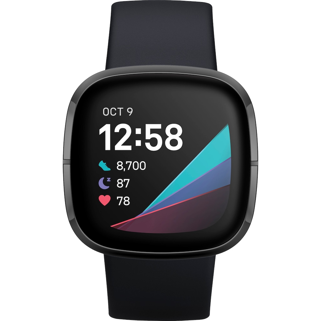 fitbit by Google Smartwatch »Sense«, (FitbitOS5)