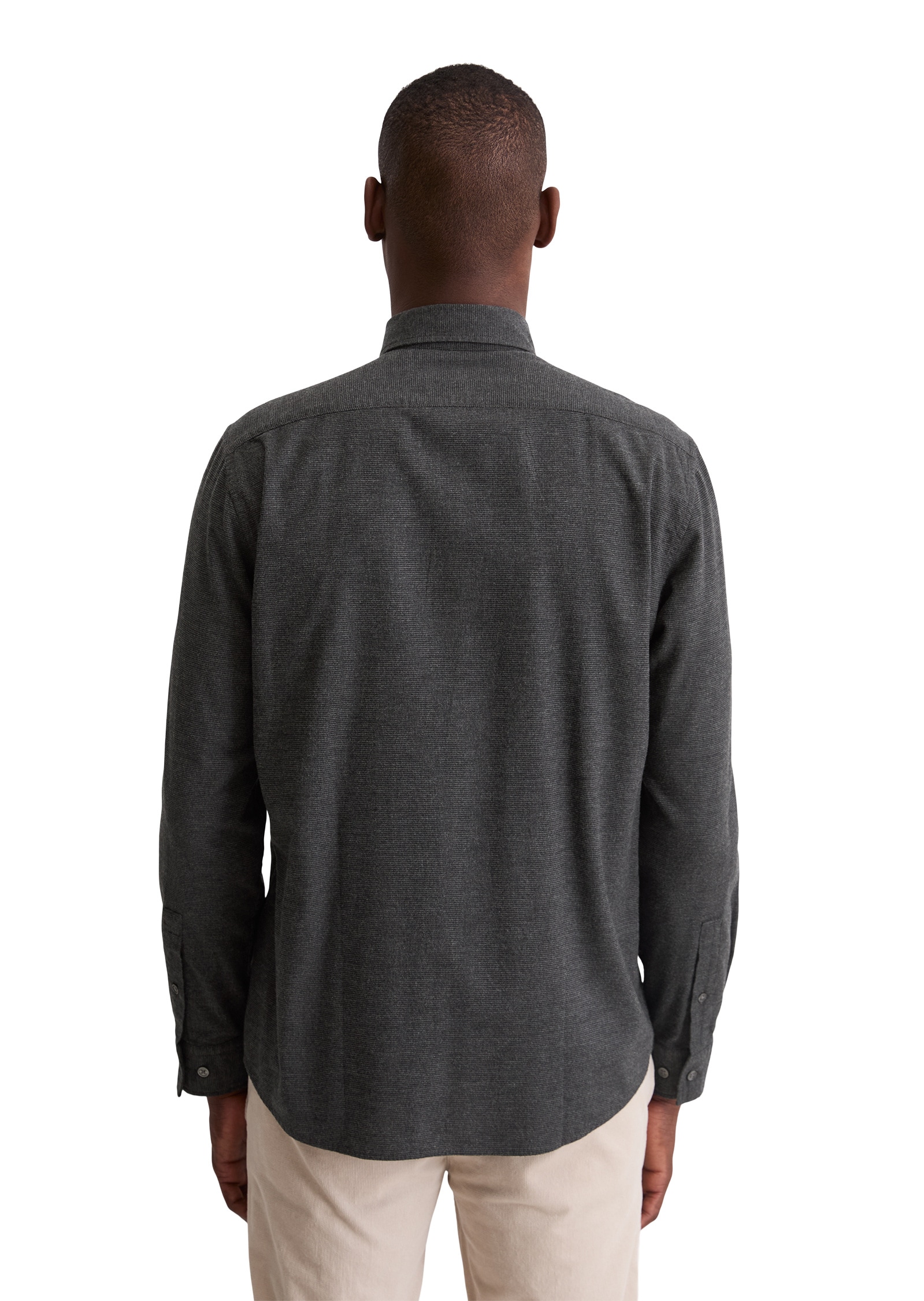 Marc O'Polo Langarmhemd »aus Bio-Baumwoll-Flanell«