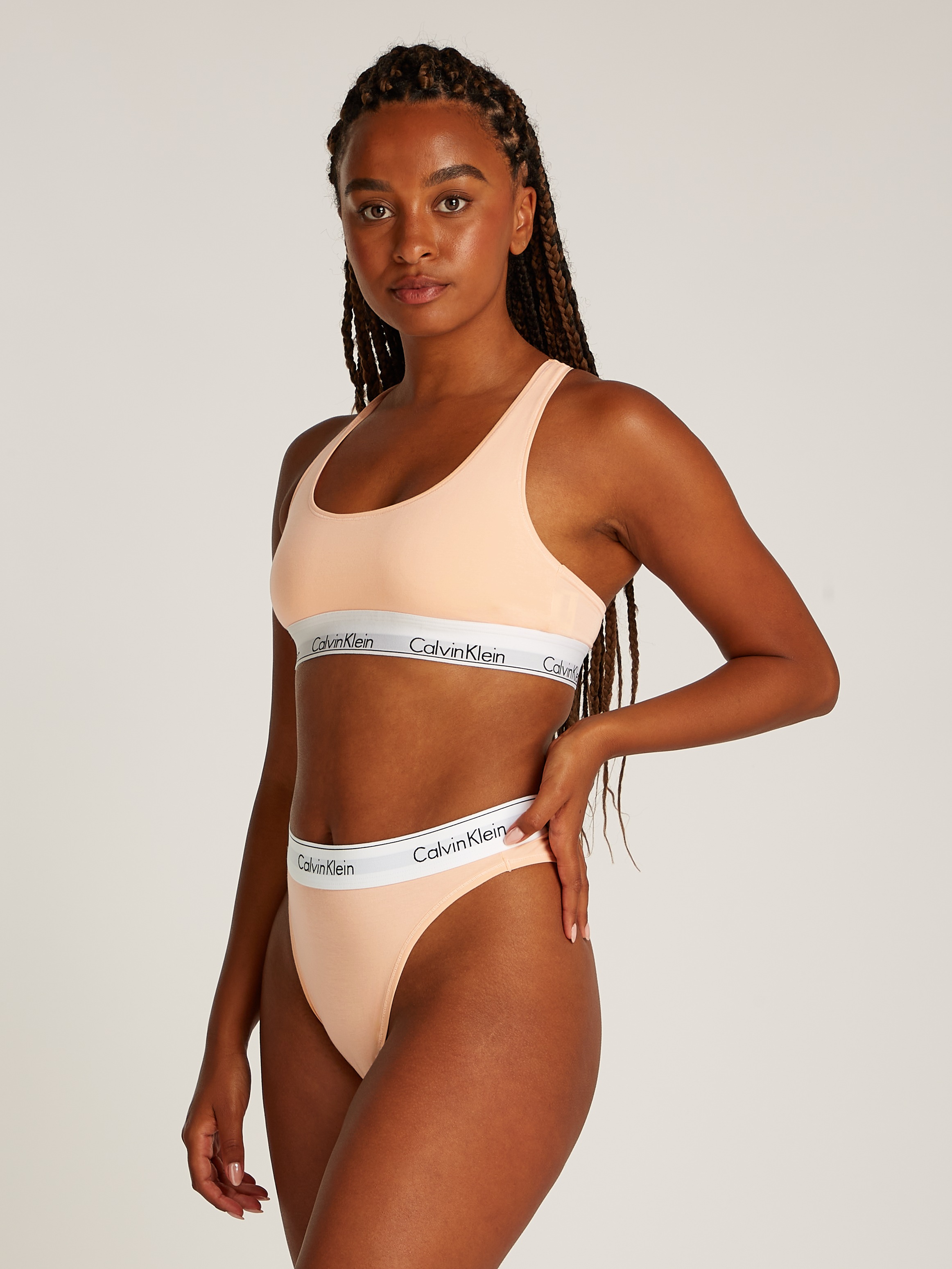 Calvin Klein Underwear Slip "HIGH LEG BIKINI SLIP" mit hohem Beinausschnitt günstig online kaufen