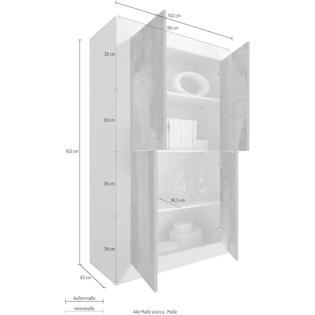 INOSIGN Highboard »Basic«