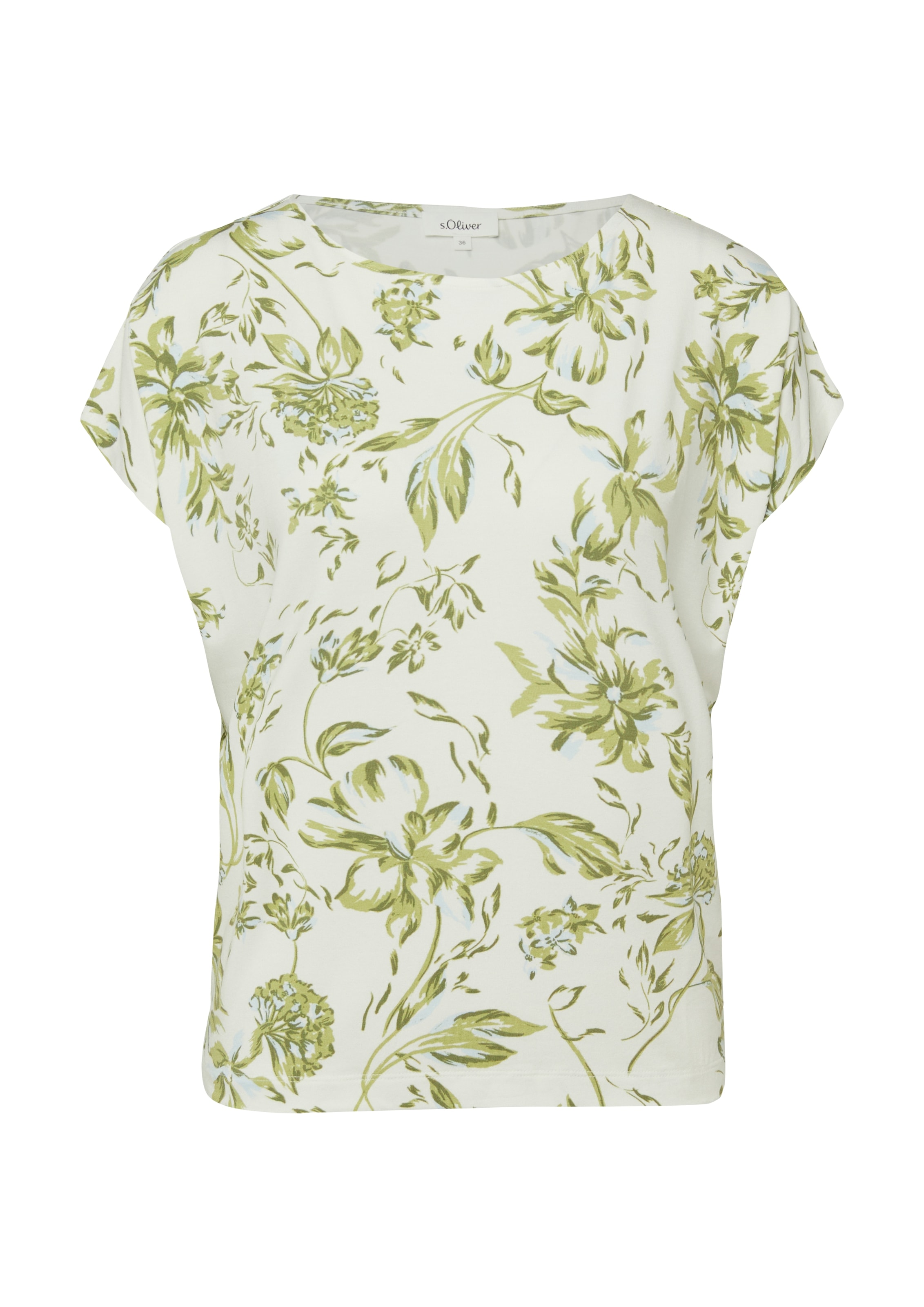 s.Oliver Blusenshirt Sommershirt mit floralem Muster