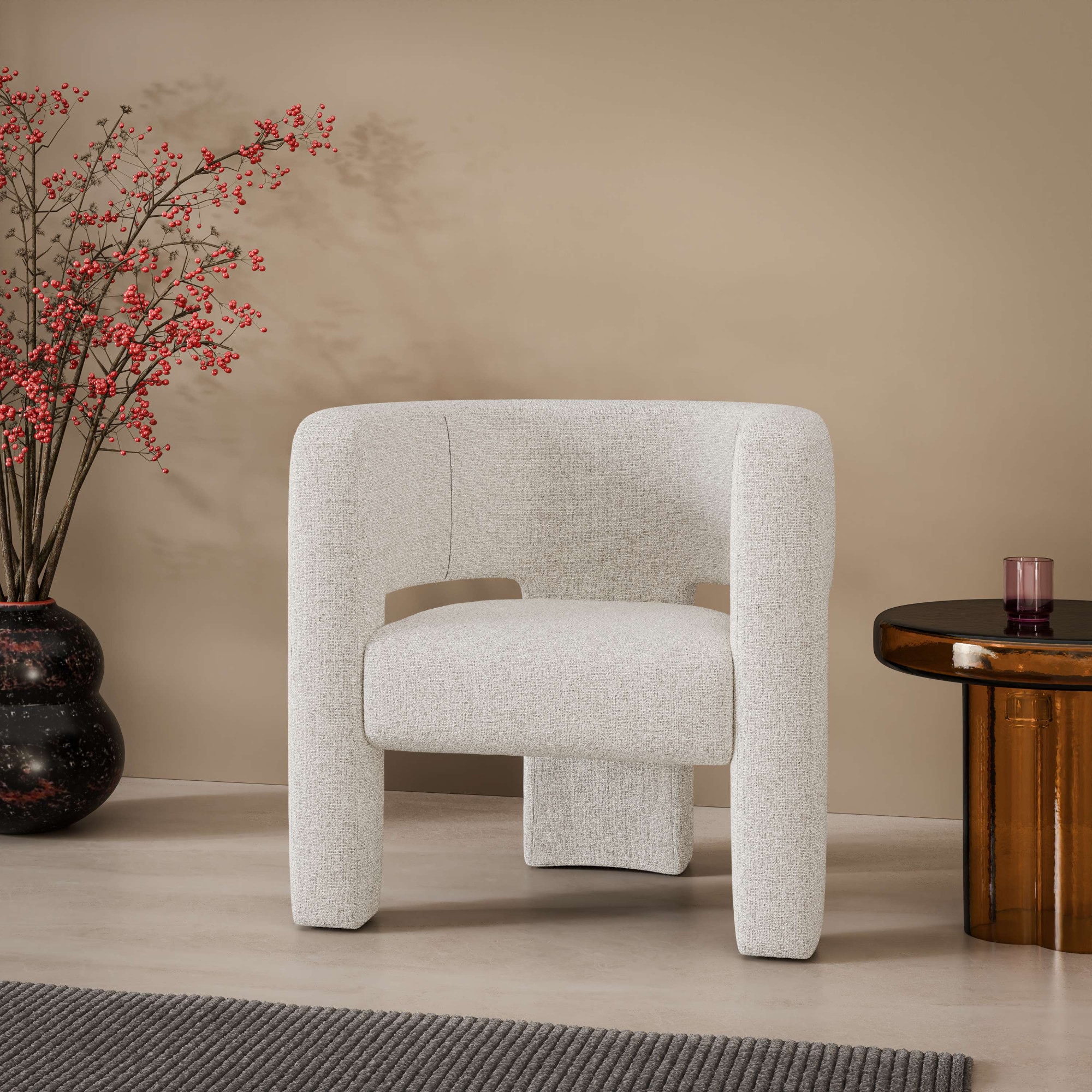 LeGer Home by Lena Gercke Sessel "Ohrensessel SELMIA Moderner Lounge-Sessel günstig online kaufen