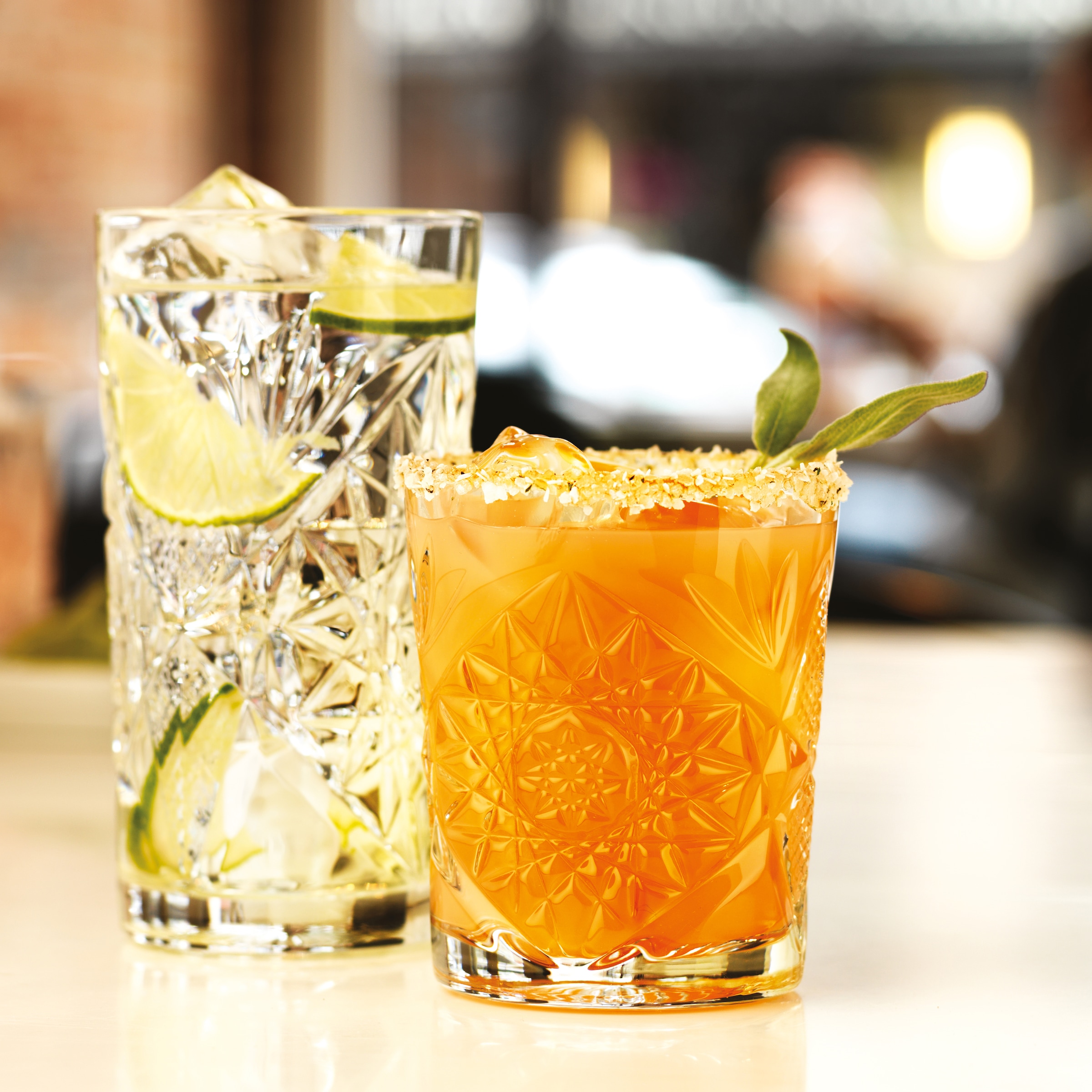 LIBBEY Tumbler-Glas »Libbey Trinkglas 12er Set -HOBSTAR-«, (Set, 12 tlg.), 355 ml, hochwertig verarbeitet, in eleganter Vintage-Optik