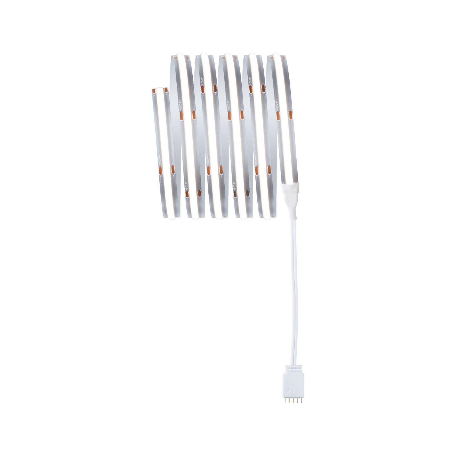 Paulmann LED-Streifen »MaxLED 500 Basis Set 1,5m Daylight 10W 230/24V silber Kunststoff«, 1 St.-flammig, Full-Line COB 6500K