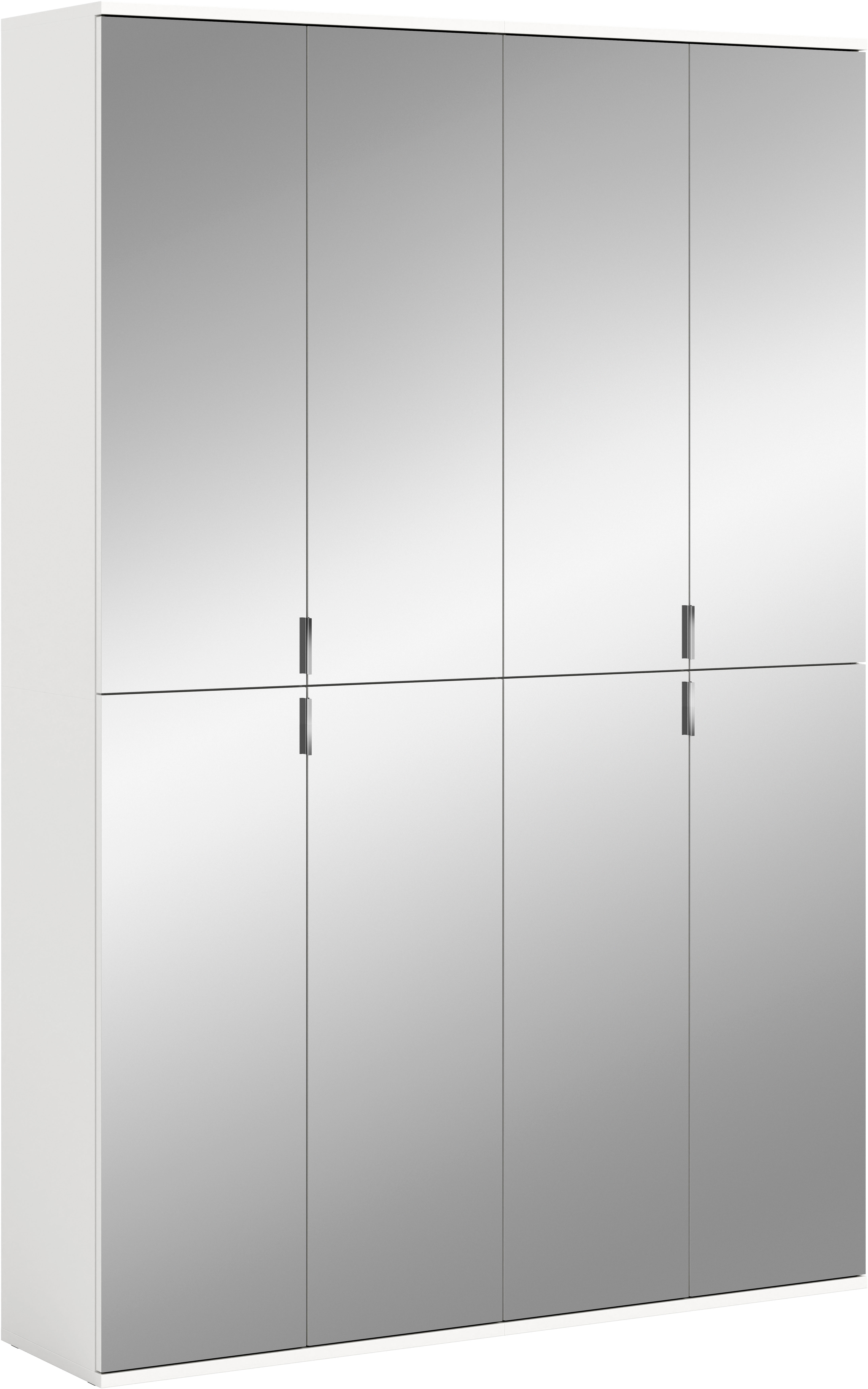 Home affaire Garderoben-Set "TRONDHEIM, 2-teilig, Breite 122cm, individuell platzier- & erweiterbar" Set, bestehend aus: 2x Garderobenschrank breit, 2 Stk. tlg.