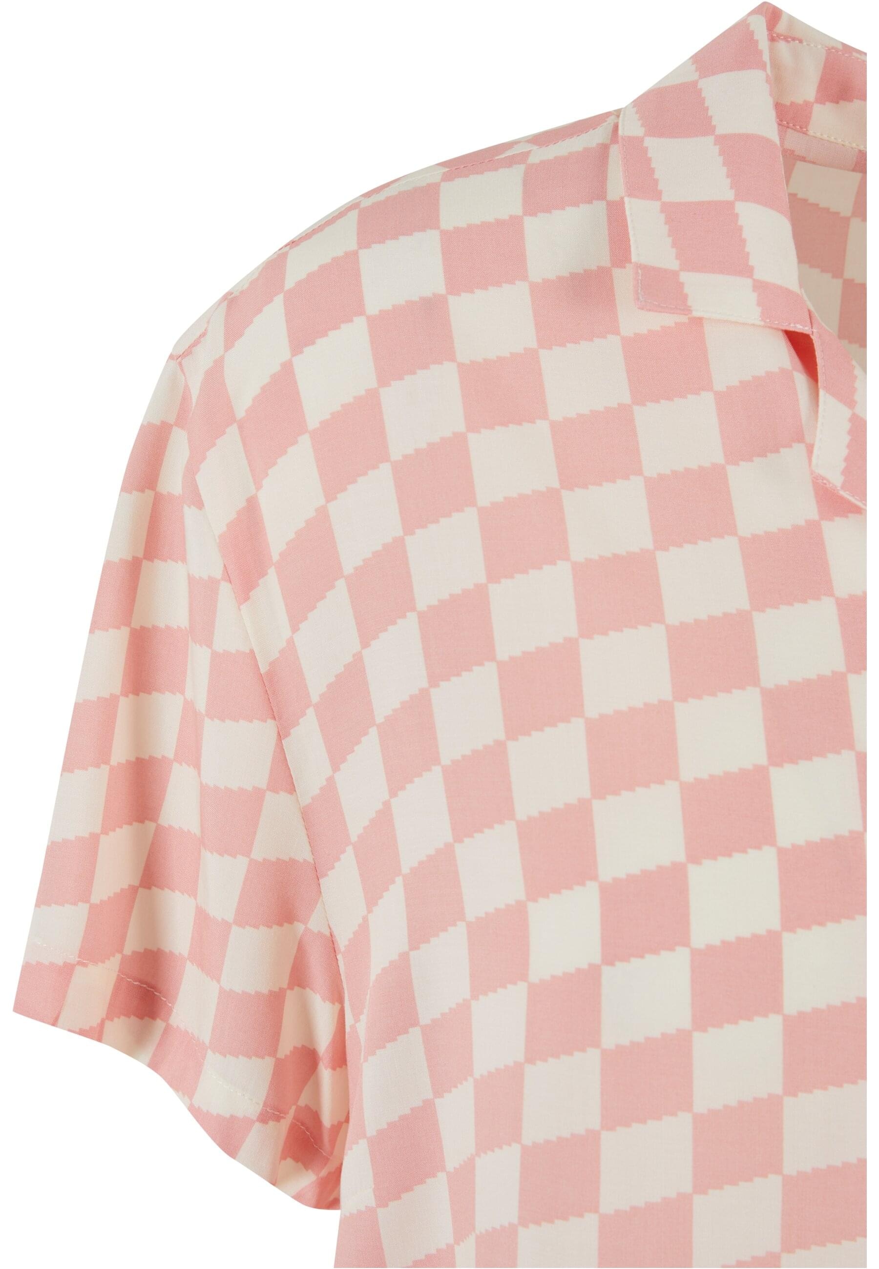 URBAN CLASSICS T-Shirt »Urban Classics Damen Ladies Resort Shirt«, (1 tlg.)