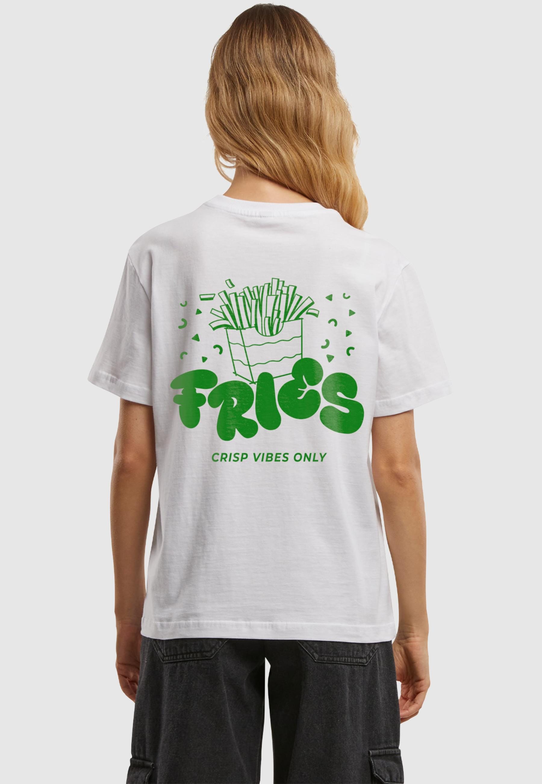 Merchcode T-Shirt »Merchcode Ladies Fries Tee«, (1 tlg.)