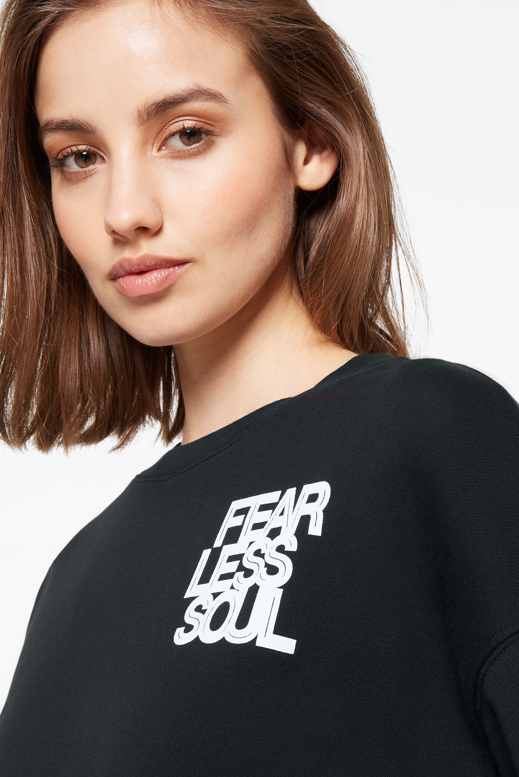 Harlem Soul Sweater, mit Rippbündchen