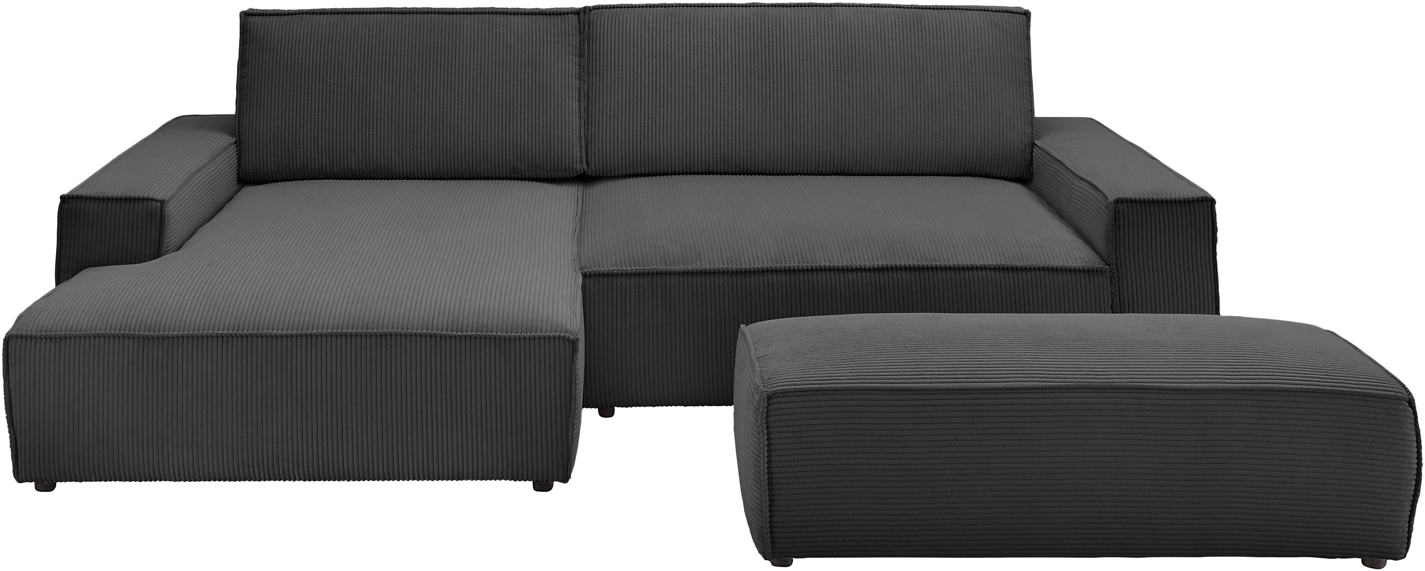 Home affaire Polsterecke "NEU: SHERWOOD XXL tief, L-Form mit Schlaffunktion günstig online kaufen