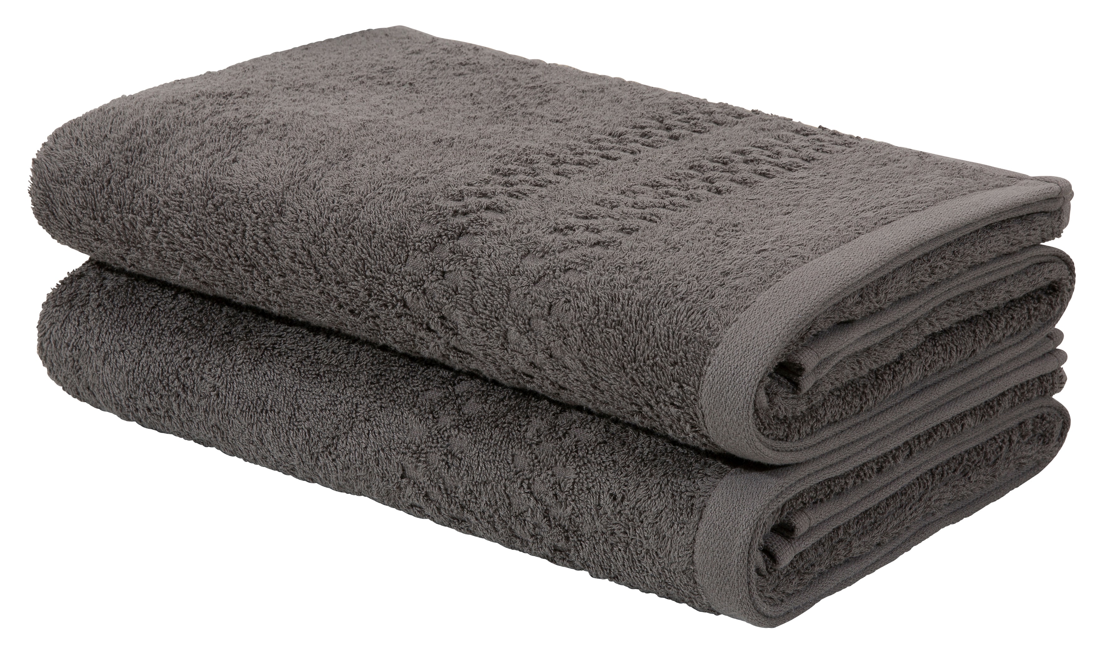 OTTO home Duschtücher "Regona, Duschtücher 70x140cm, flauschig und weich, 500 gr/m²" Premium Handtücher mit Bordüre, Set, 100% Baumwolle, 5 Jahre Garantie