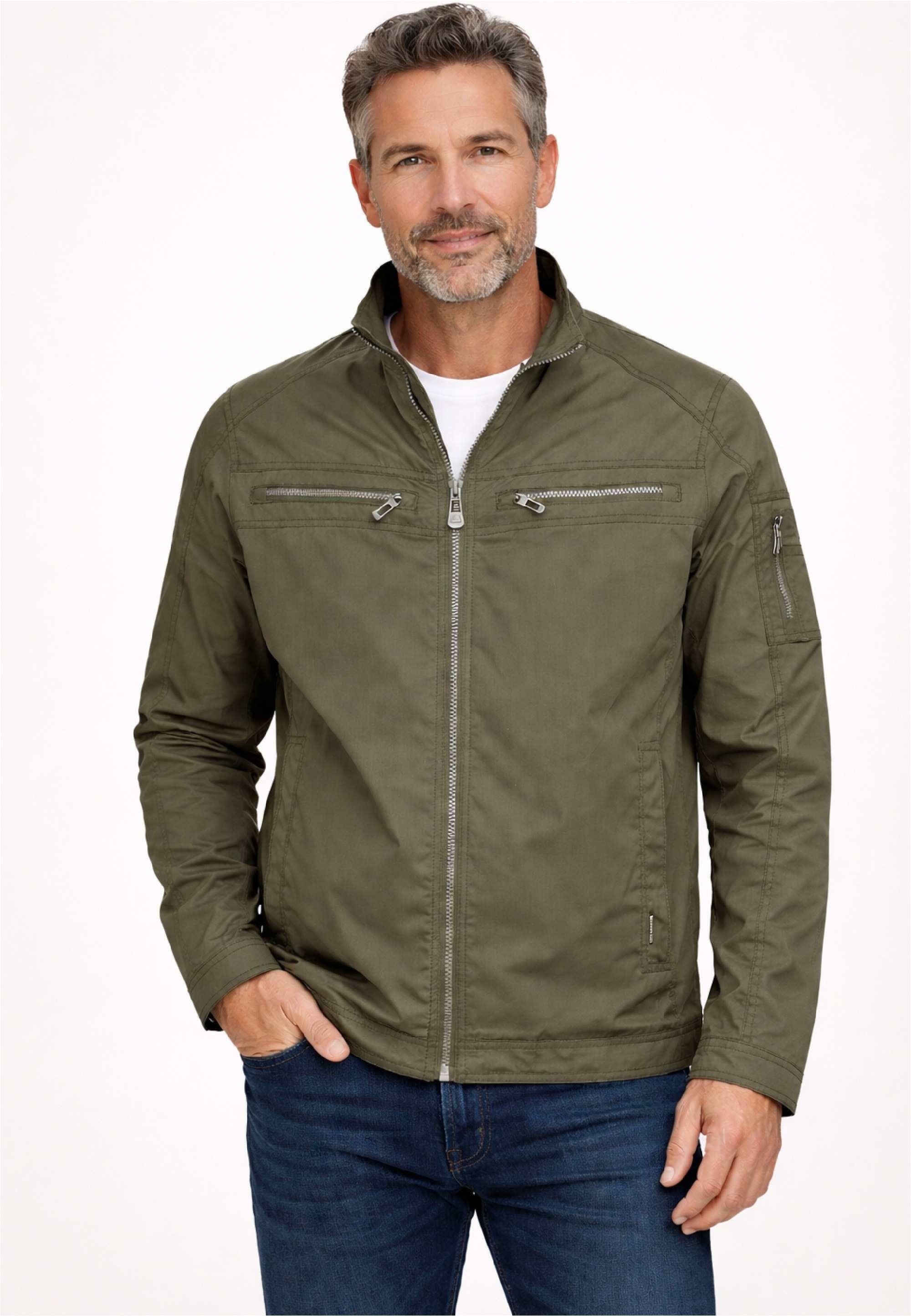 New Canadian Outdoorjacke 1 Stk. tlg. mit klassischem Stehkragen