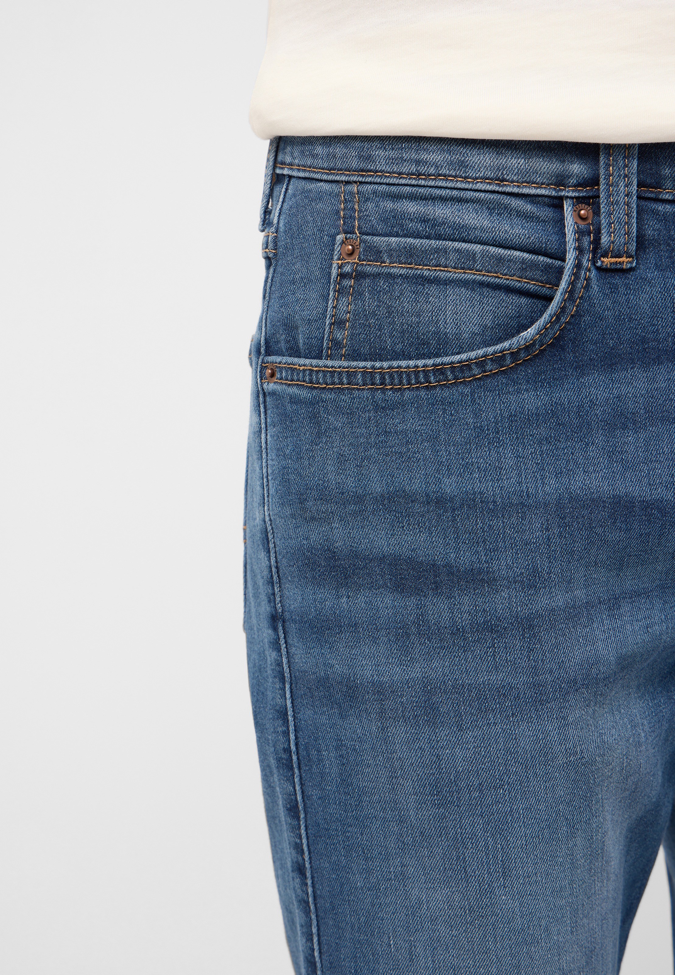 MUSTANG Thermojeans »Tramper Straight Thermo« von innen angeraut, Straight Fit