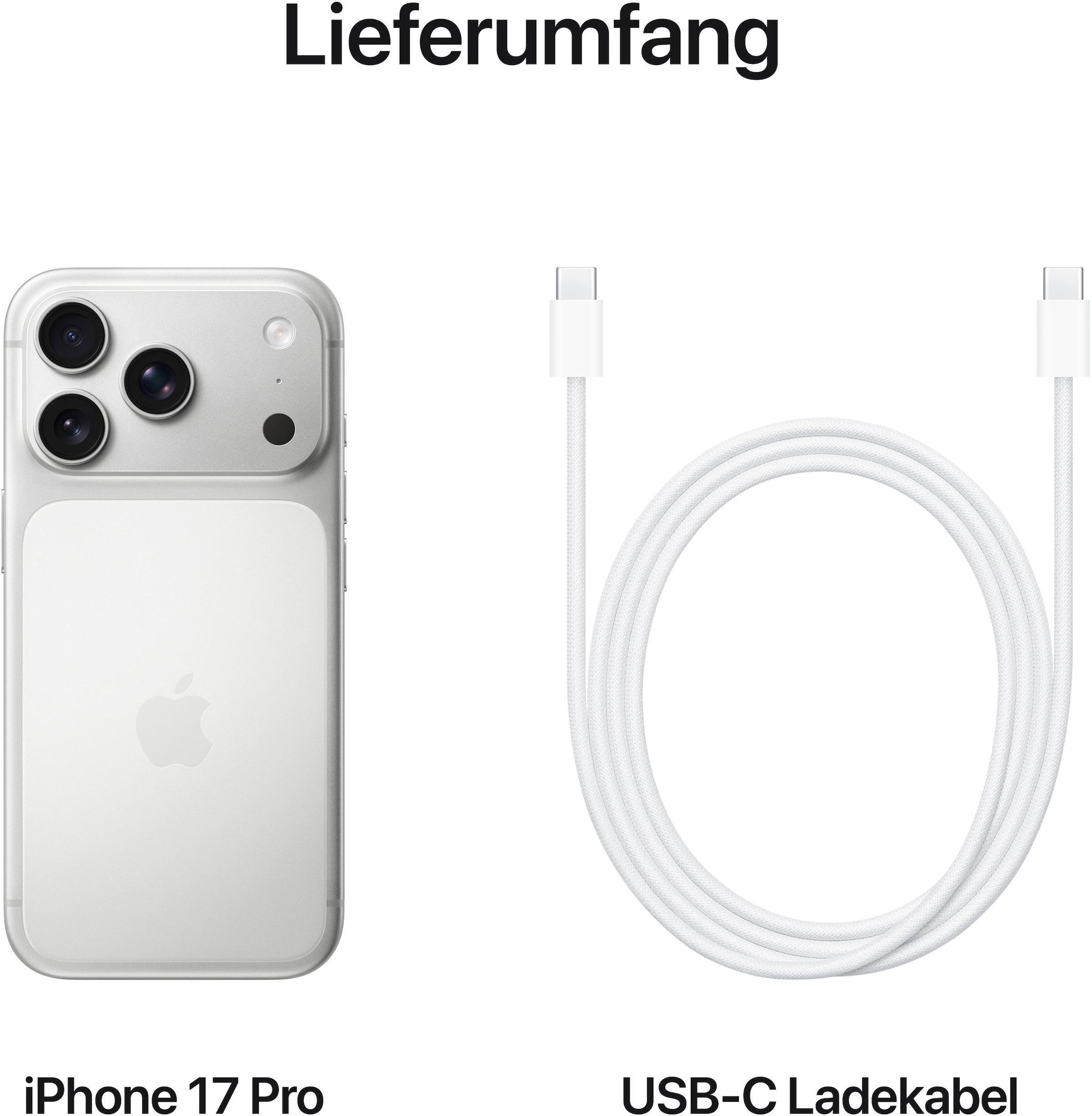 Apple Smartphone »iPhone 17 Pro«, silber