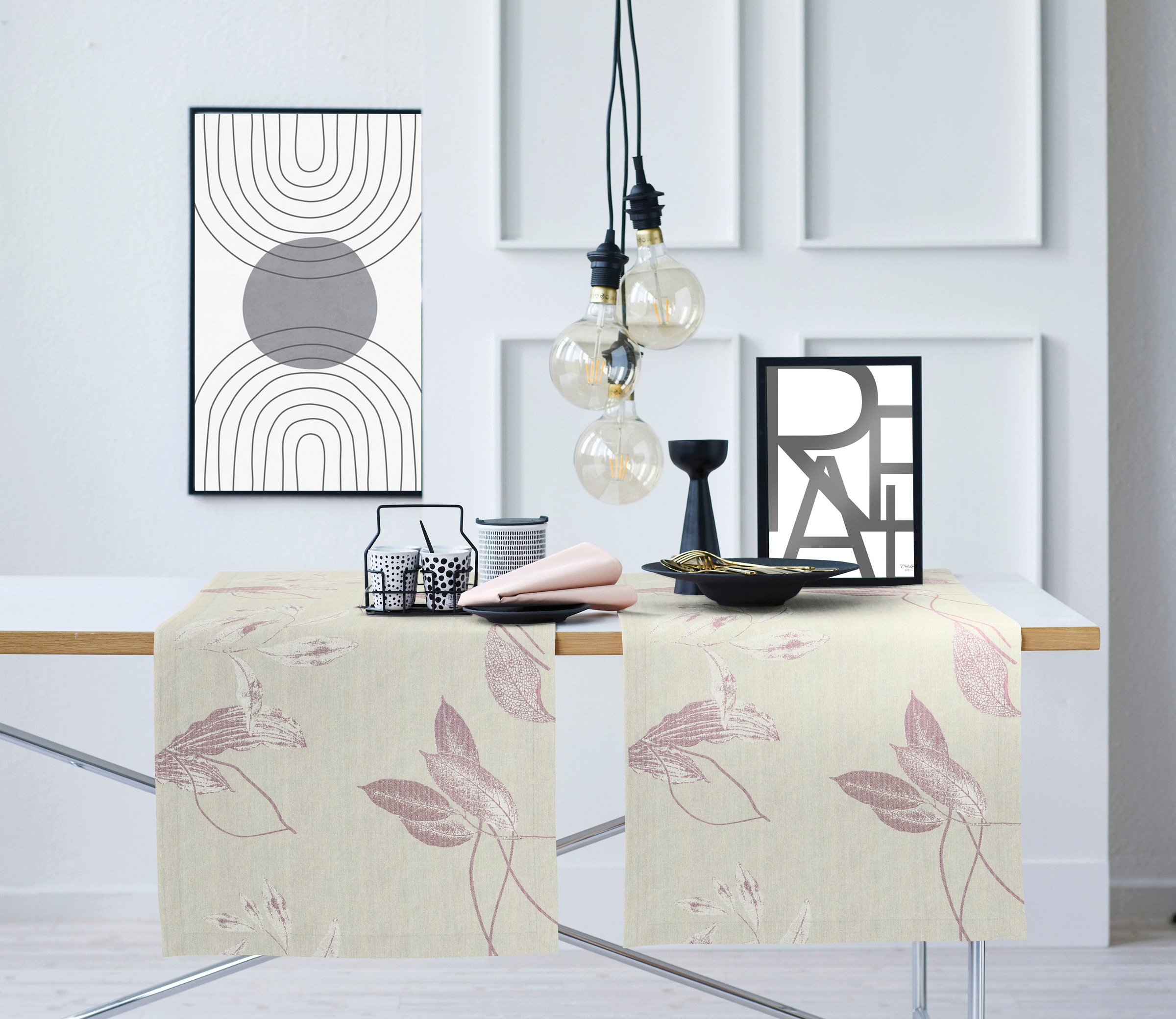 APELT Tischläufer "1602 LOFT STYLE" Jacquardgewebe günstig online kaufen