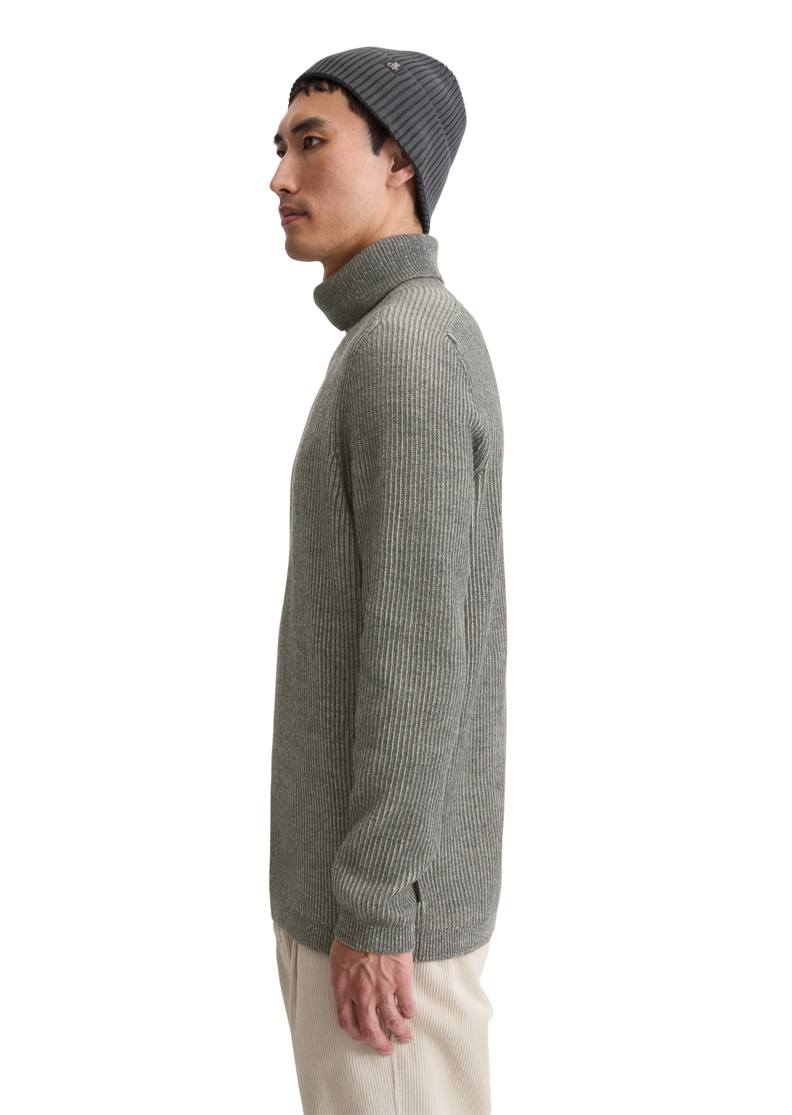Marc O'Polo Strickpullover »aus Baumwoll-Schurwoll-Mix«