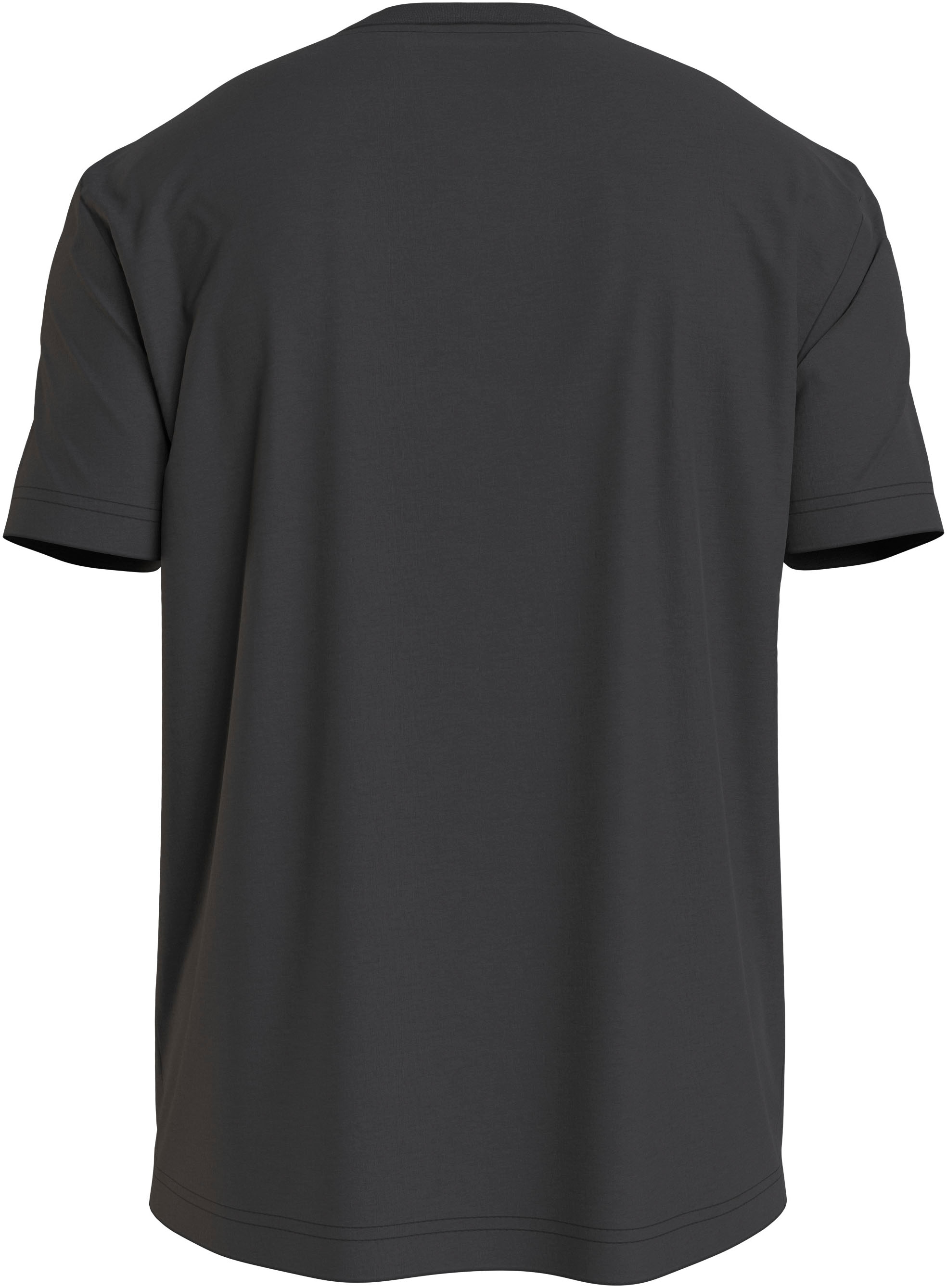 Calvin Klein T-Shirt »WAVE LINES HERO LOGO T-SHIRT«, mit Markenlabel