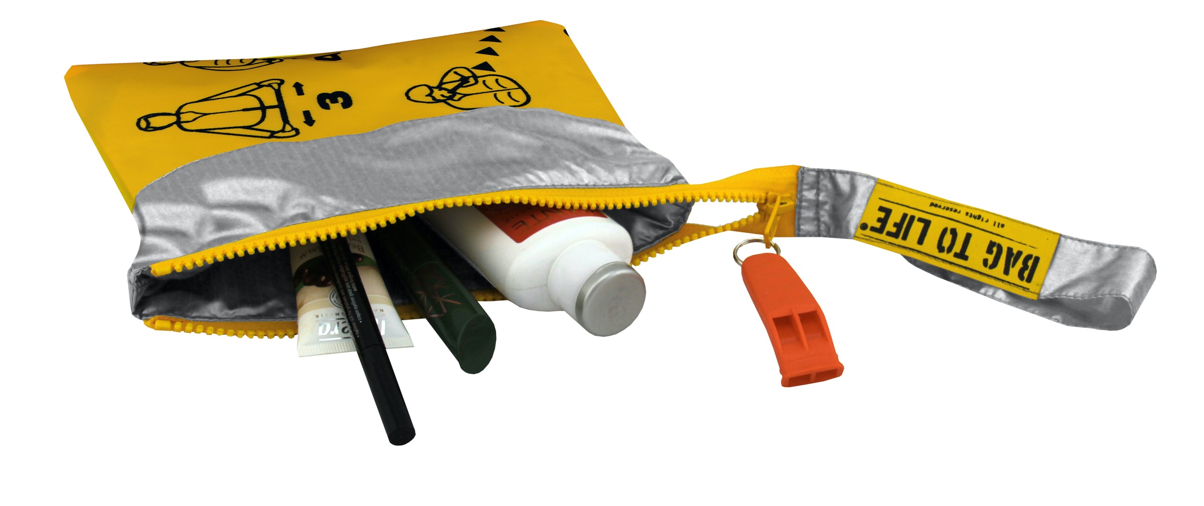 Bag to Life Umhängetasche »Follow me Bundle«, (2 tlg.), mit kleinem Etui, aus recyceltem Material