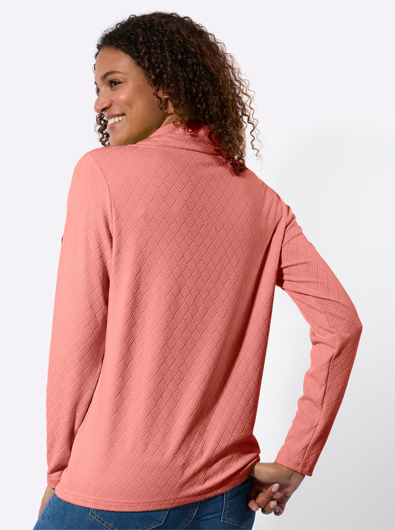 Thumbnail - Casual Looks Langarmshirt "Rollkragen-Shirt" 1 tlg.