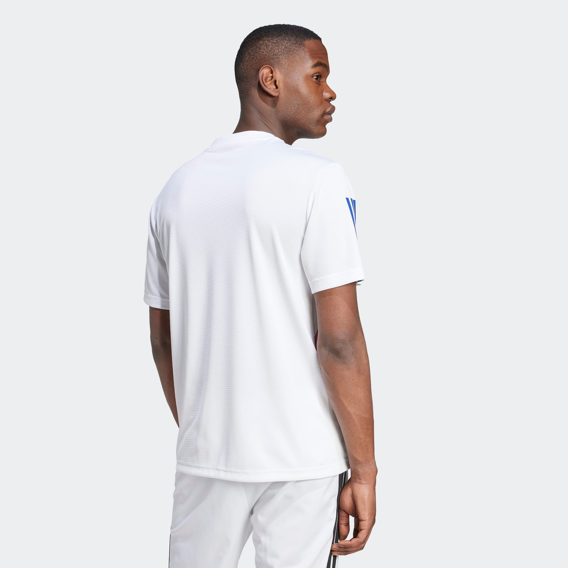 Thumbnail - adidas Sportswear "M TIRO CB TEE" ohne Verschluss, Rundhalsausschnitt, aus Polyester