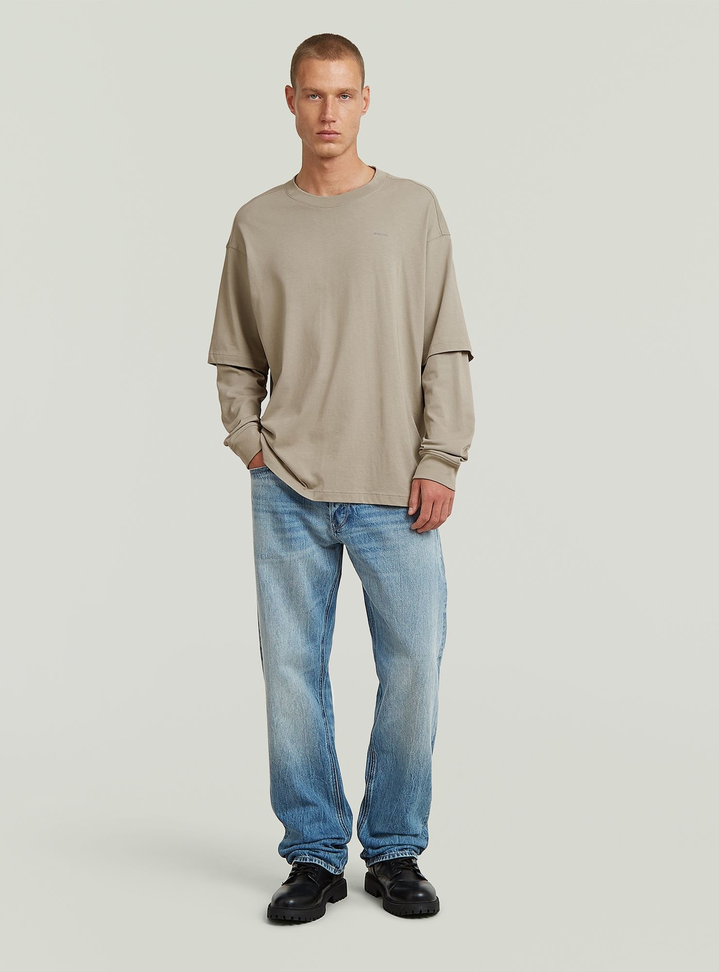 G-STAR T-Shirt »Double Sleeve Loose T-Shirt«