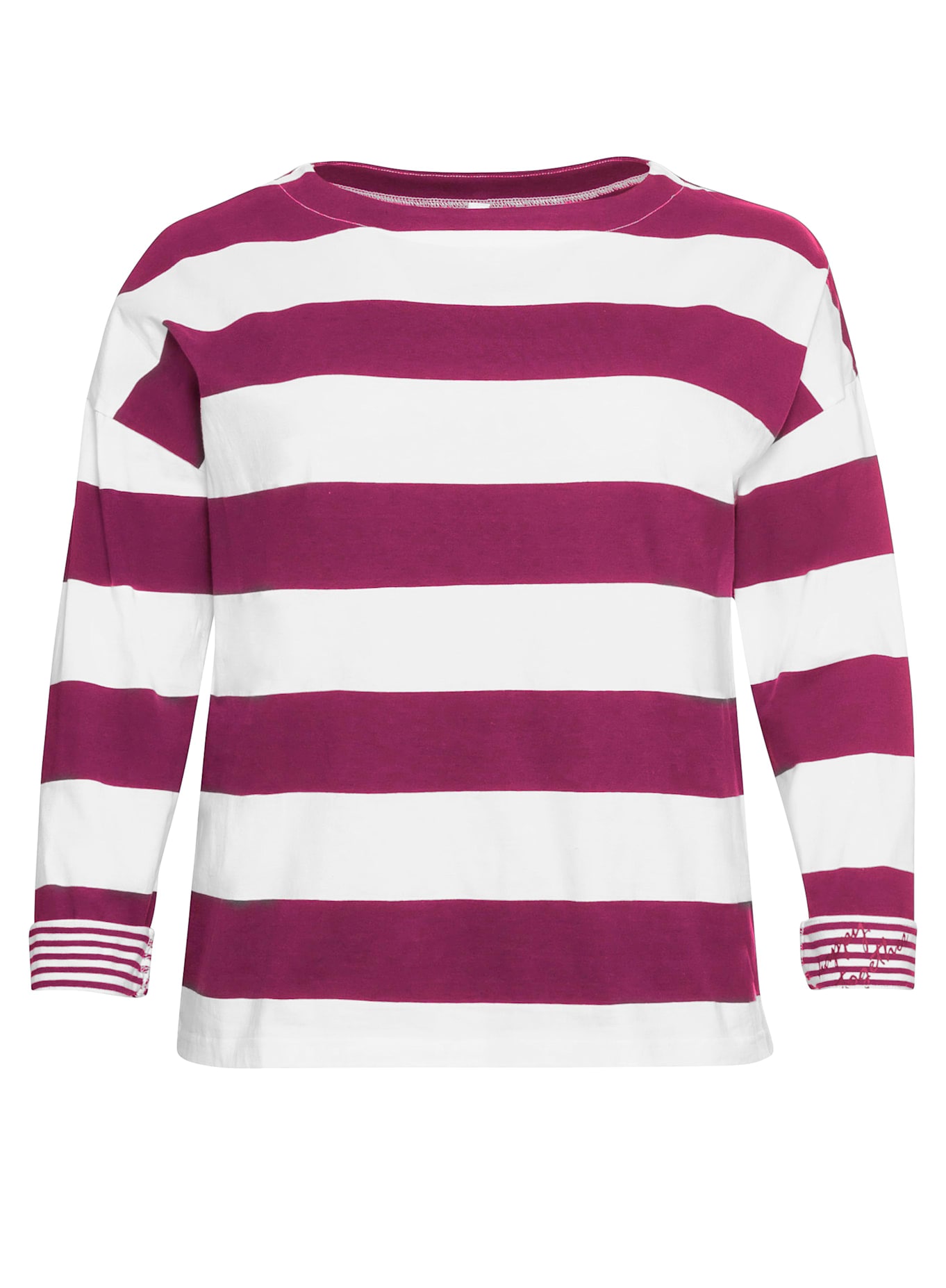 Sheego Langarmshirt »Langarmshirt« 1