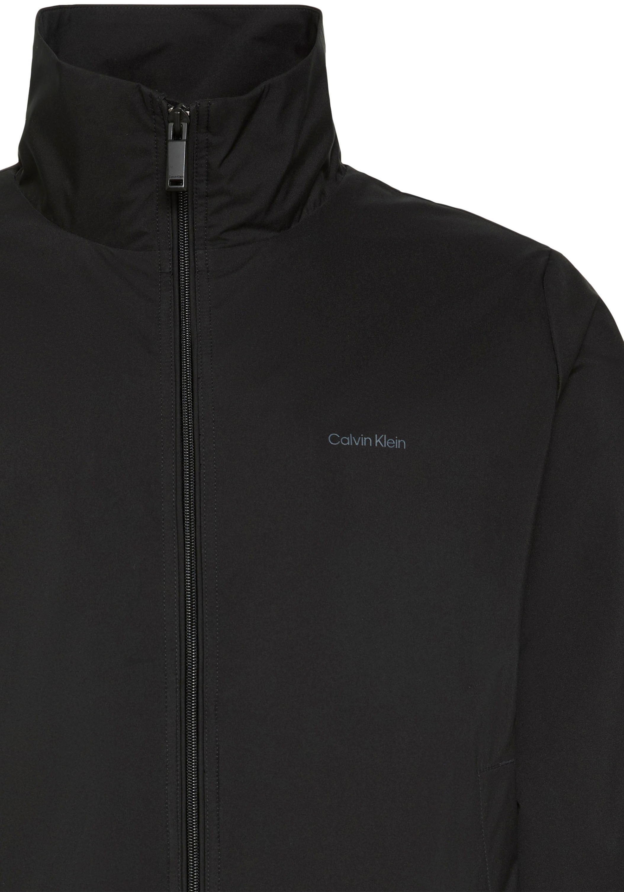 Calvin Klein Veste Stand Collar Windbreaker Black L Homme 3