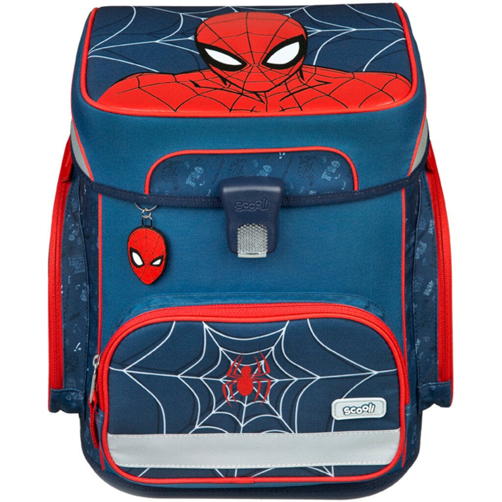 Scooli Schulranzen »EasyFit, Spider-Man«, Reflektoren