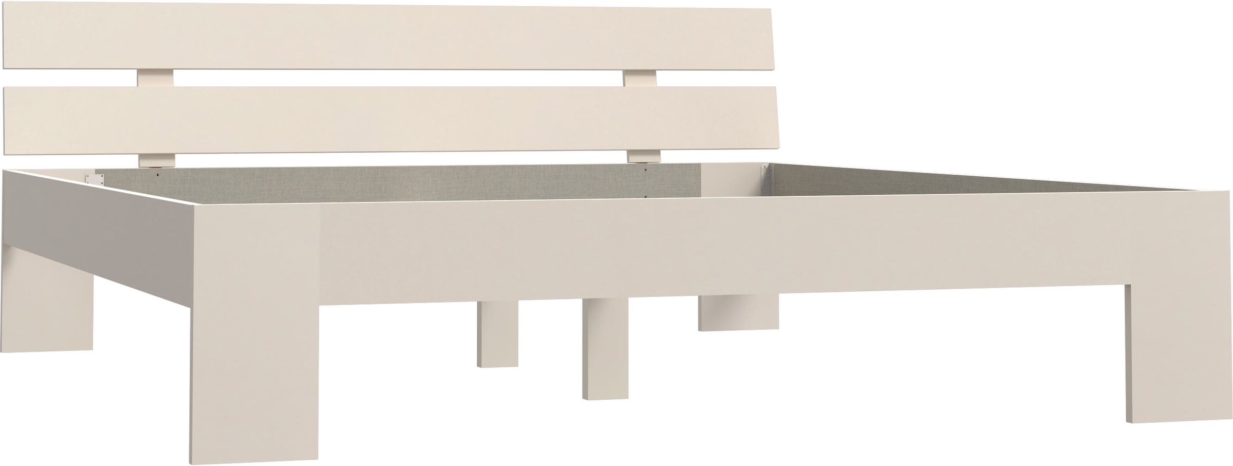 FORTE Bettgestell "Ingalil", B/H/T 165,1/78/209,4 cm günstig online kaufen