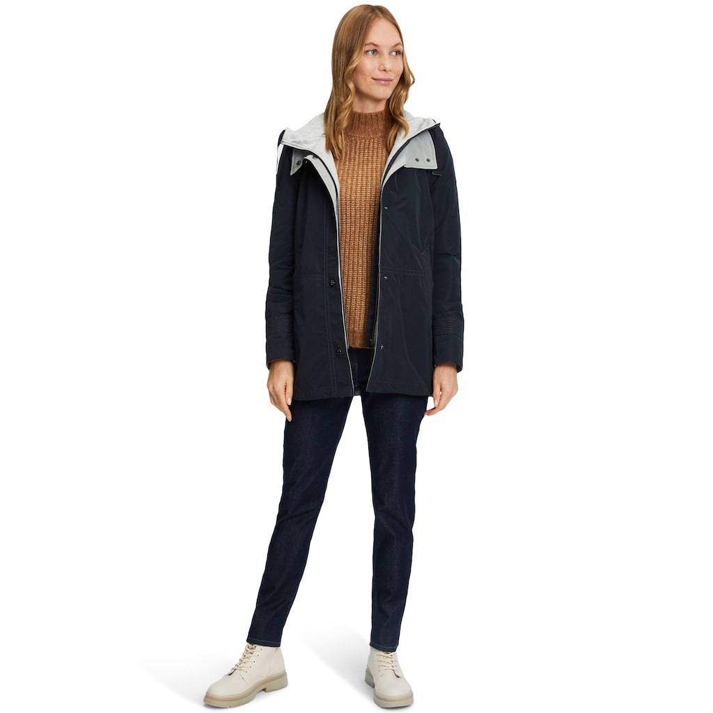 Amber & June Outdoorjacke, mit Kapuze