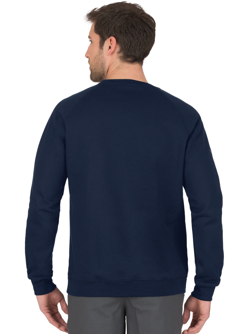 kaufen Innenseite« BAUR Trigema ▷ Sweatshirt mit angerauter »TRIGEMA Sweatshirt |