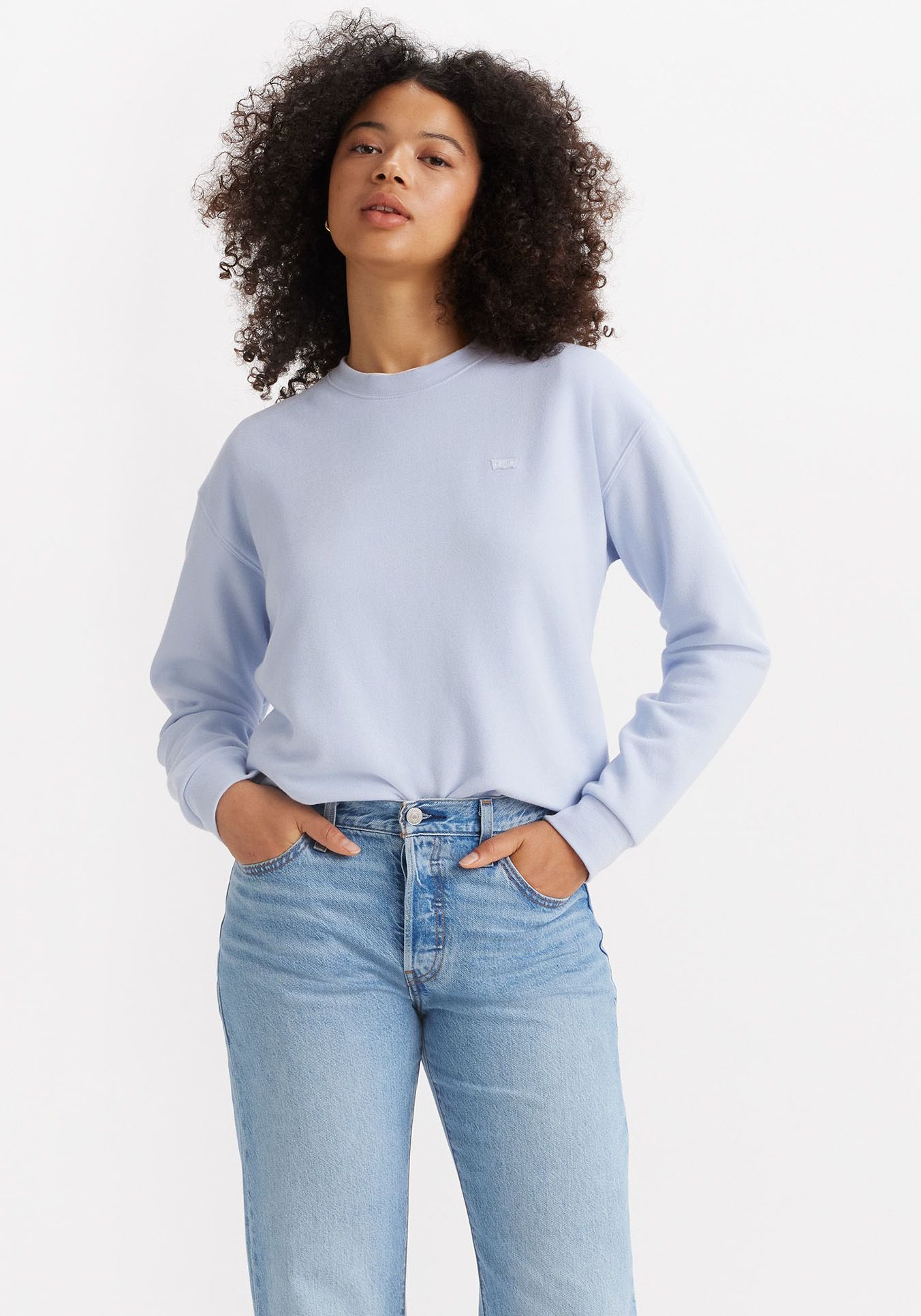 Levi's® Sweatshirt EVERYDAY mit kleinem Logo auf der Brust günstig online kaufen