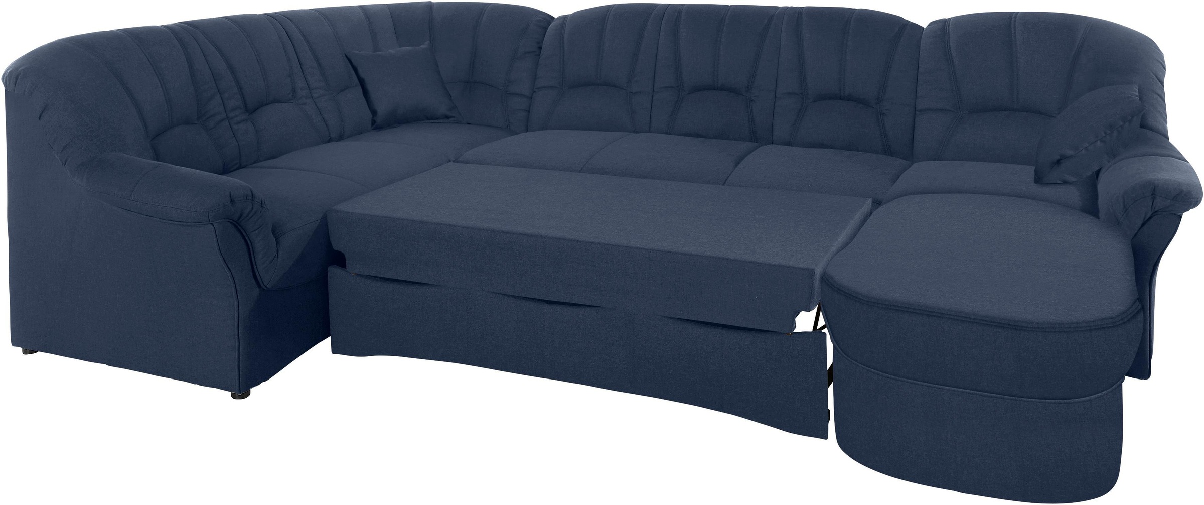 Thumbnail - DOMO collection Wohnlandschaft "Bahia mit viel Platz, zeitloses Design, U-Form" wahlweise mit Bettfunktion