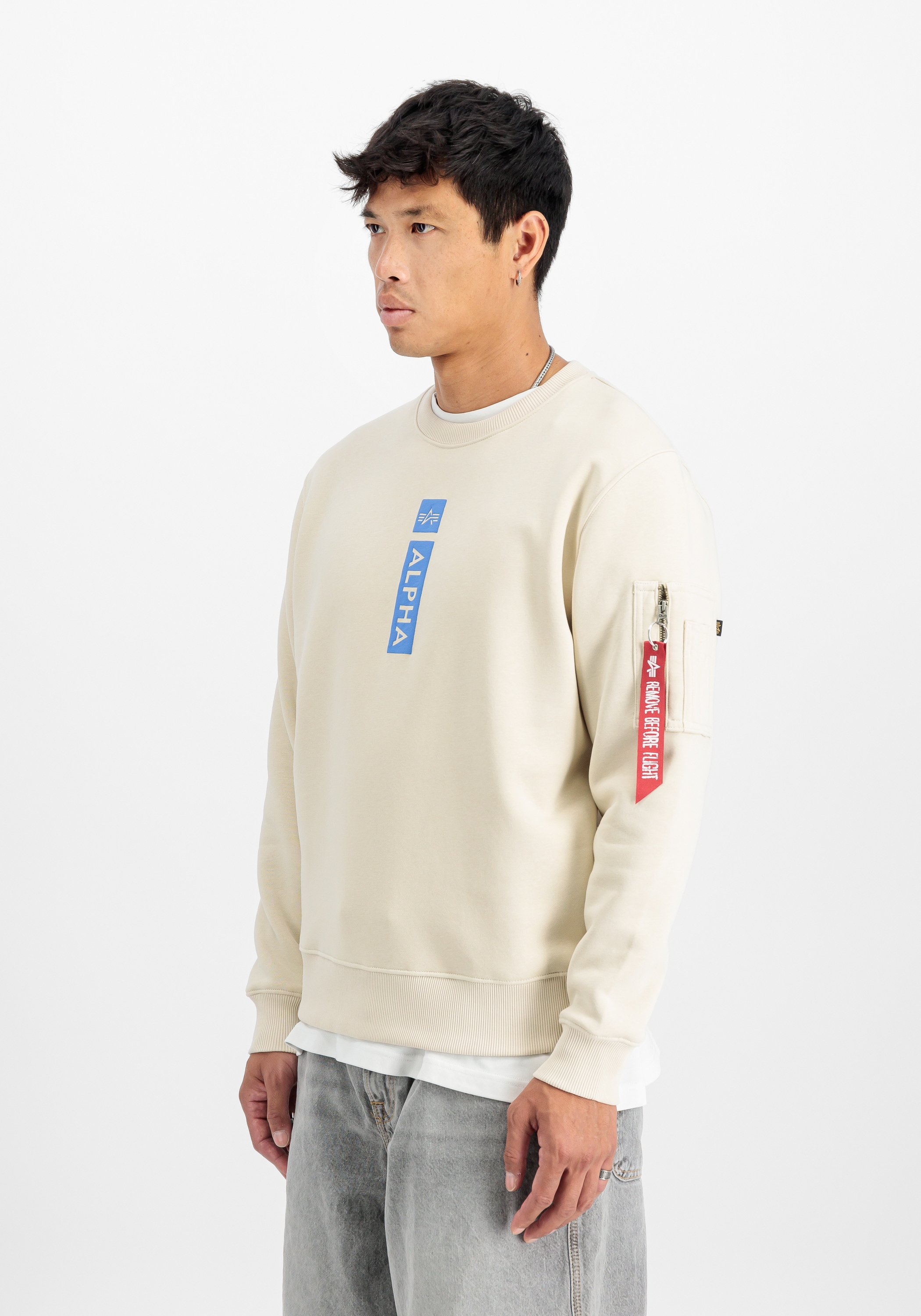 Alpha Industries Sweater "Alpha Industries Men - Sweatshirts Alpha PP Sweat günstig online kaufen