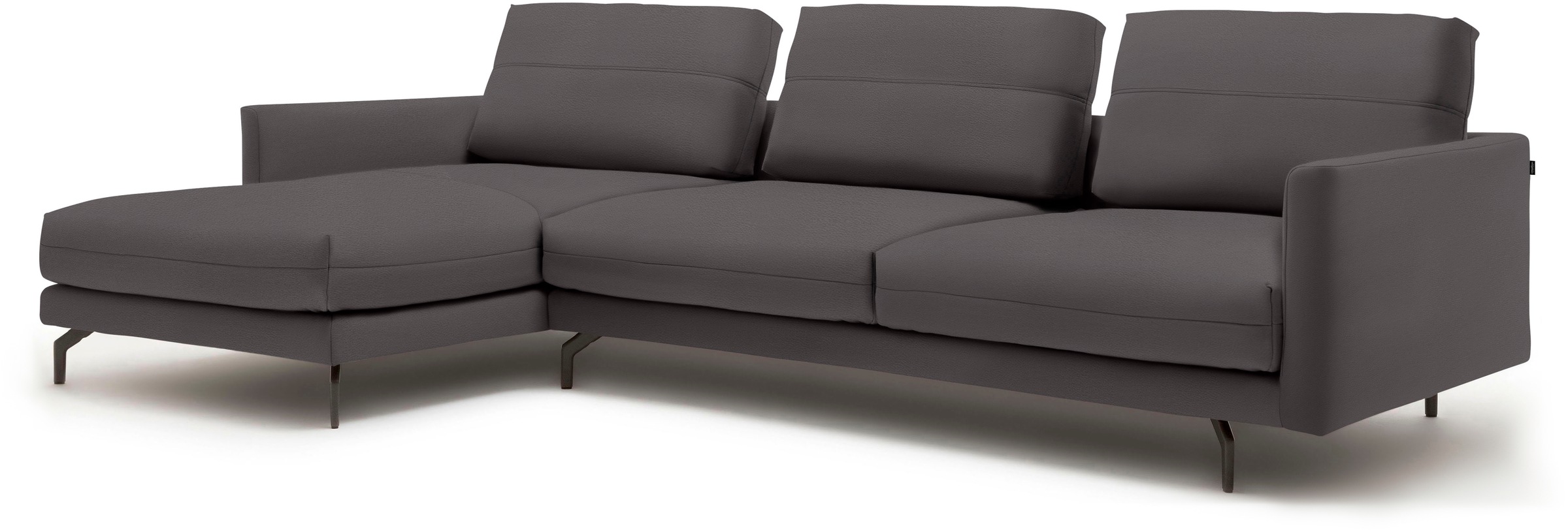 Creation BY ROLF BENZ Ecksofa »CR.414, Designecksofa, Polsterecke, L-Form«, wahlweise aus feinstem Rindsleder oder hochwertigem Chenille