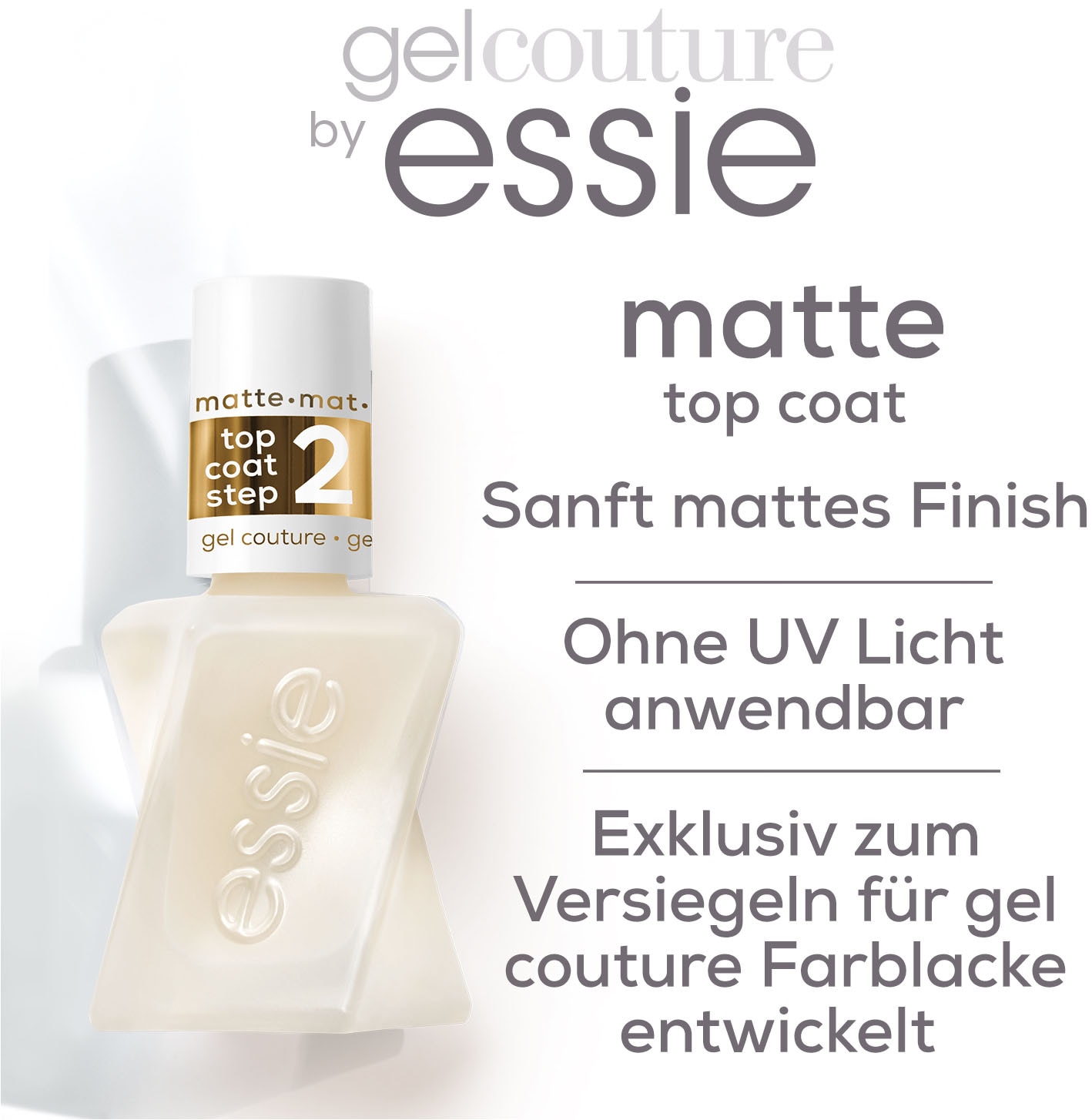 Überlack »Essie Nagellack gel couture«